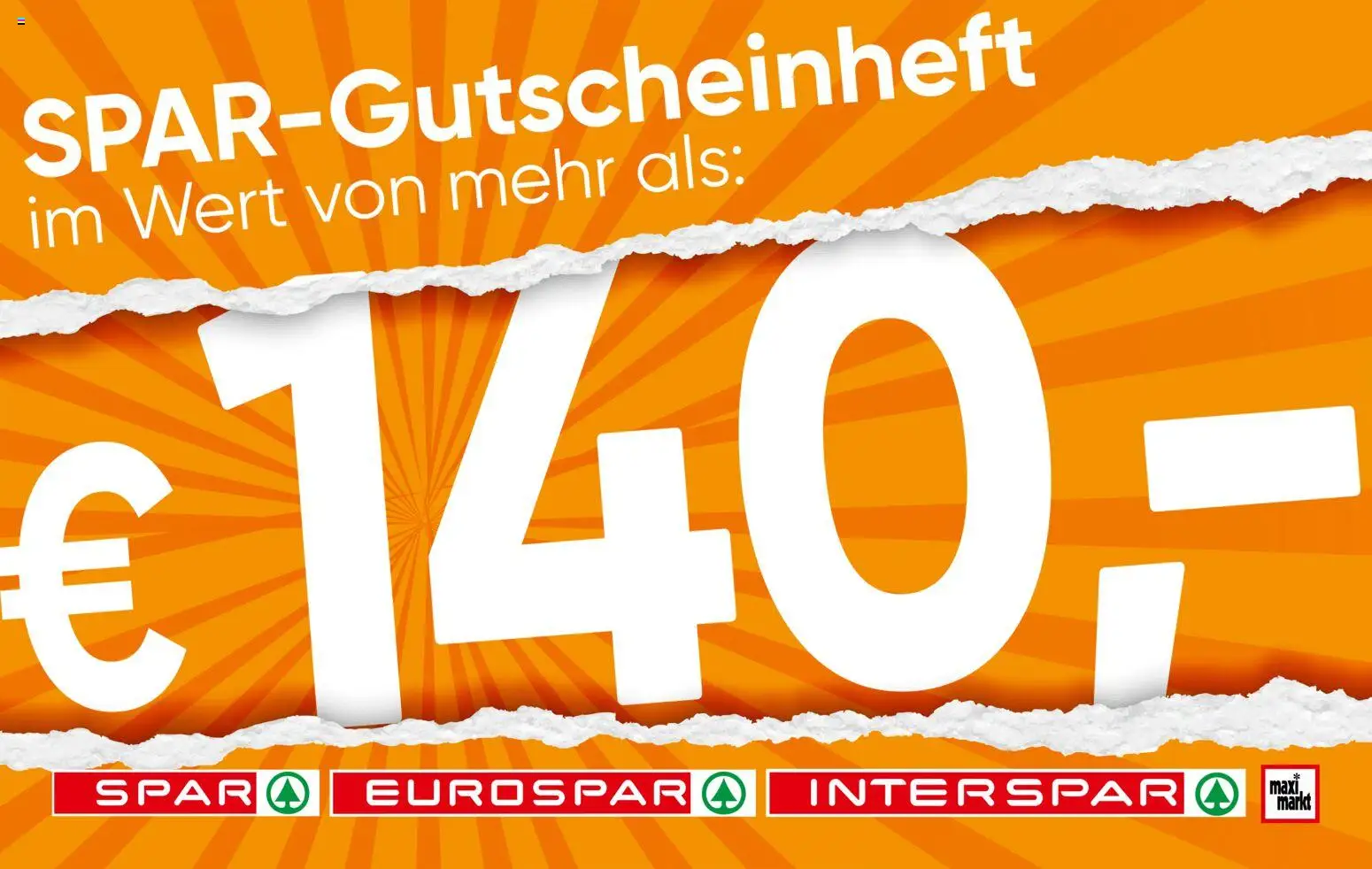 Spar - Gutscheinheft (23.07.2026) ✳️ Angebote und Prospekt catalogue cover