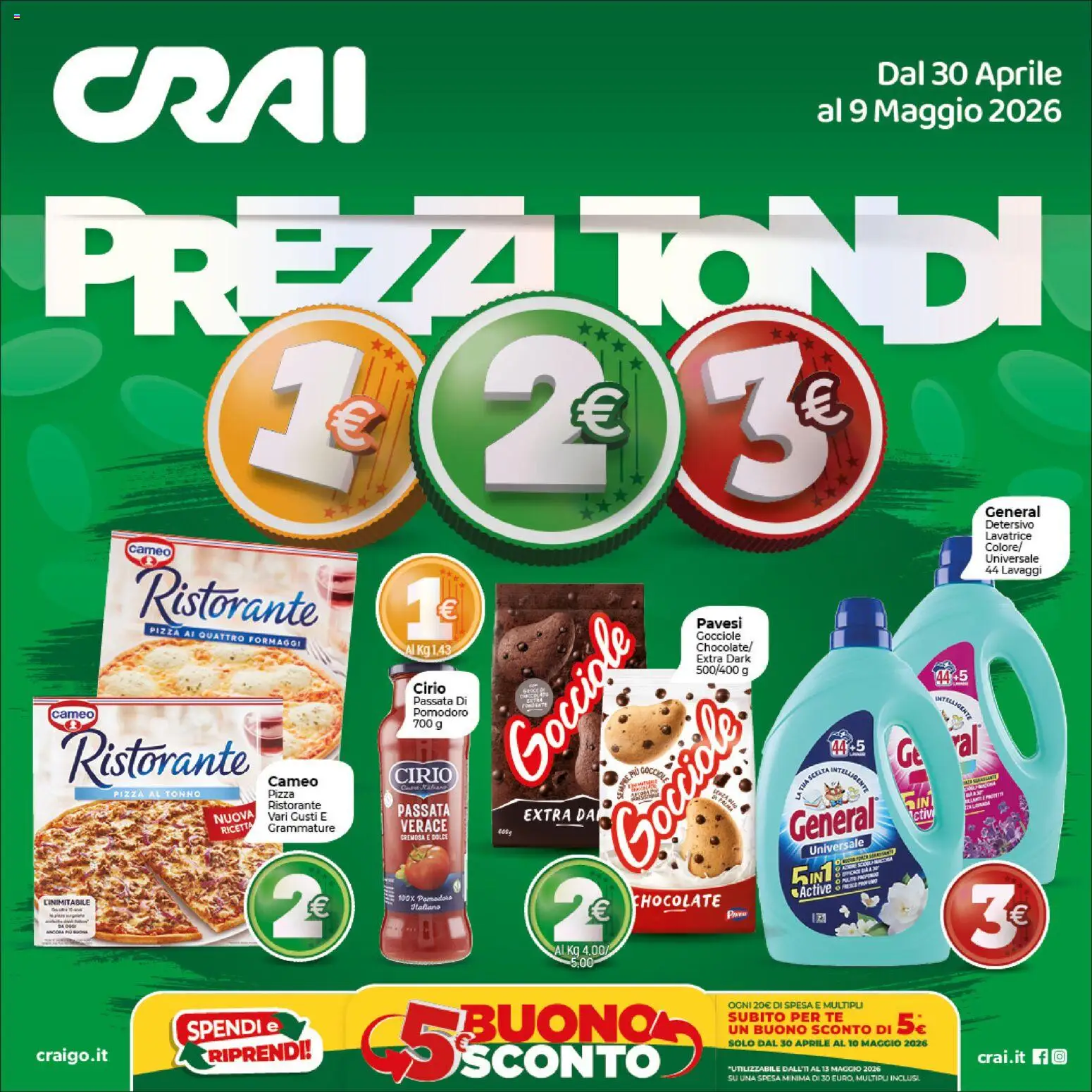 Volantino CRAI del 30.04.2026 | Pagina: 1