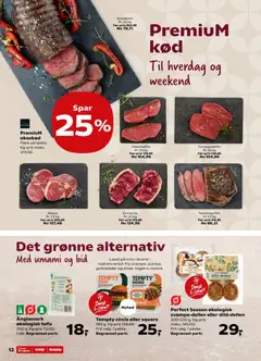 Kvickly - Tilbudsavis uge 25 gyldig fra 19.06.2026 | Side: 12 | Produkter: Oksekød, Gulerødder, Entrecote, Roastbeef