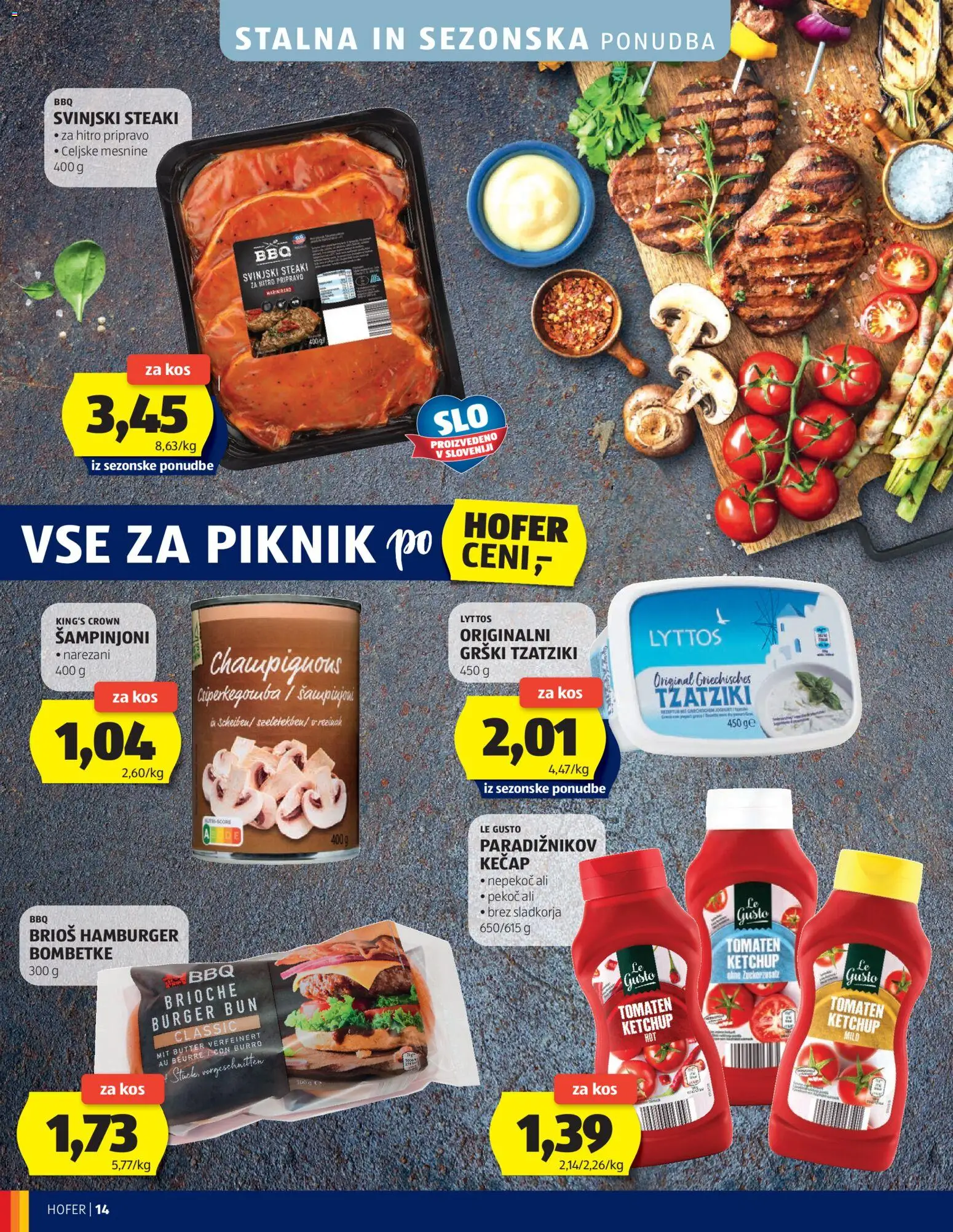 Novi Hofer katalog ponudbe – veljaven od 12.08.2026 | Stran: 14