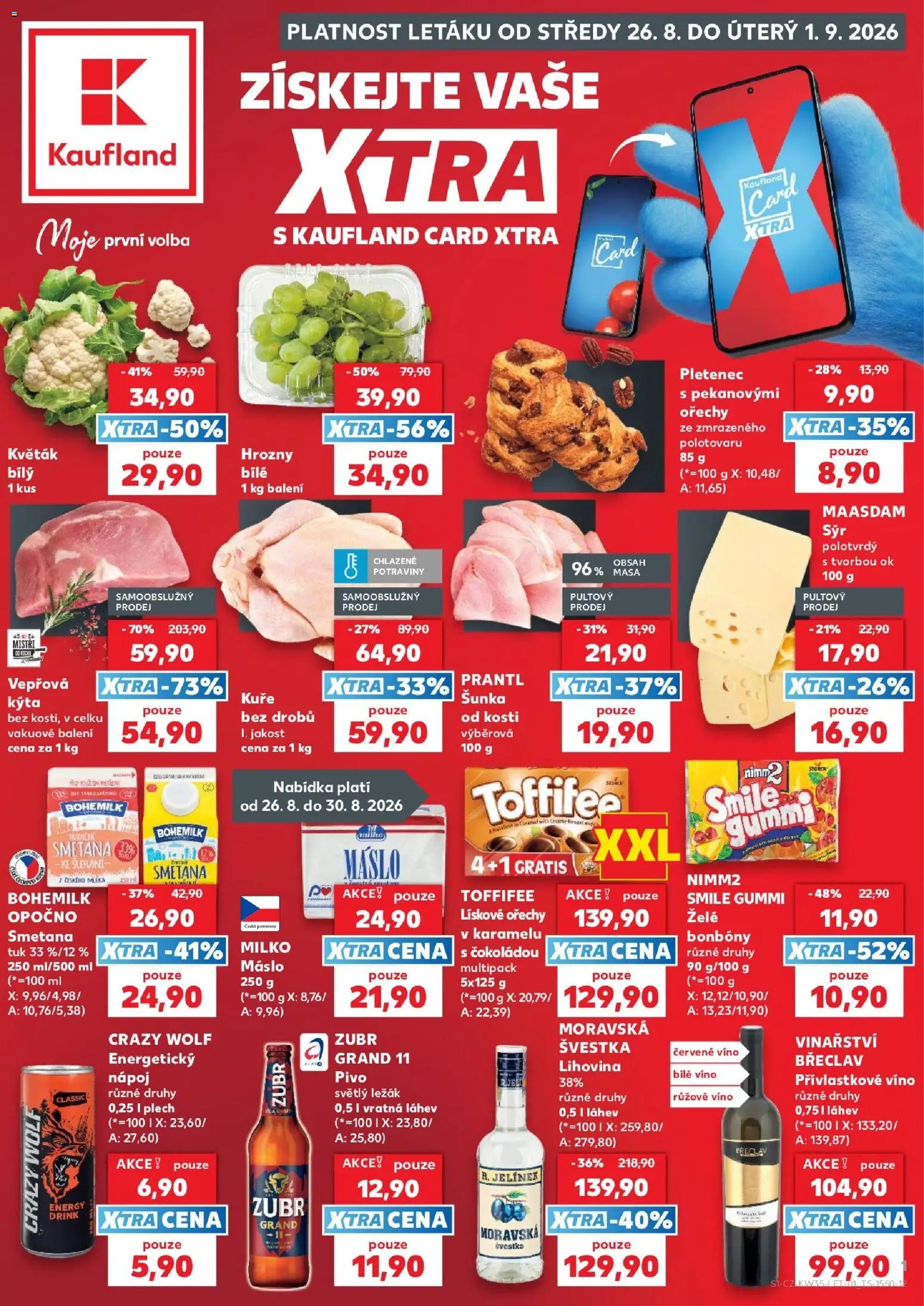 Kaufland leták od 26.08.2026 | Strana: 1
