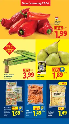 Zoete aardappel-friet, 400 g - Voorbeeld van een folder van Lidl, geldig van 27.04.2026 | Pagina: 9