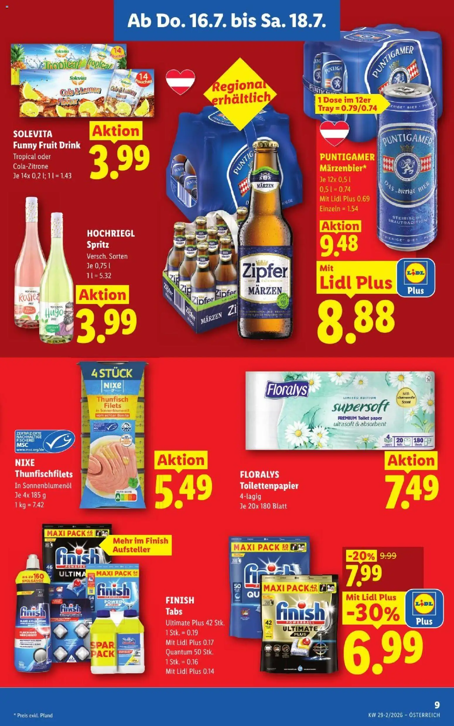 Lidl - Flugblatt gültig ab 16.07.2026 | Seite: 11 | Produkte: Bier