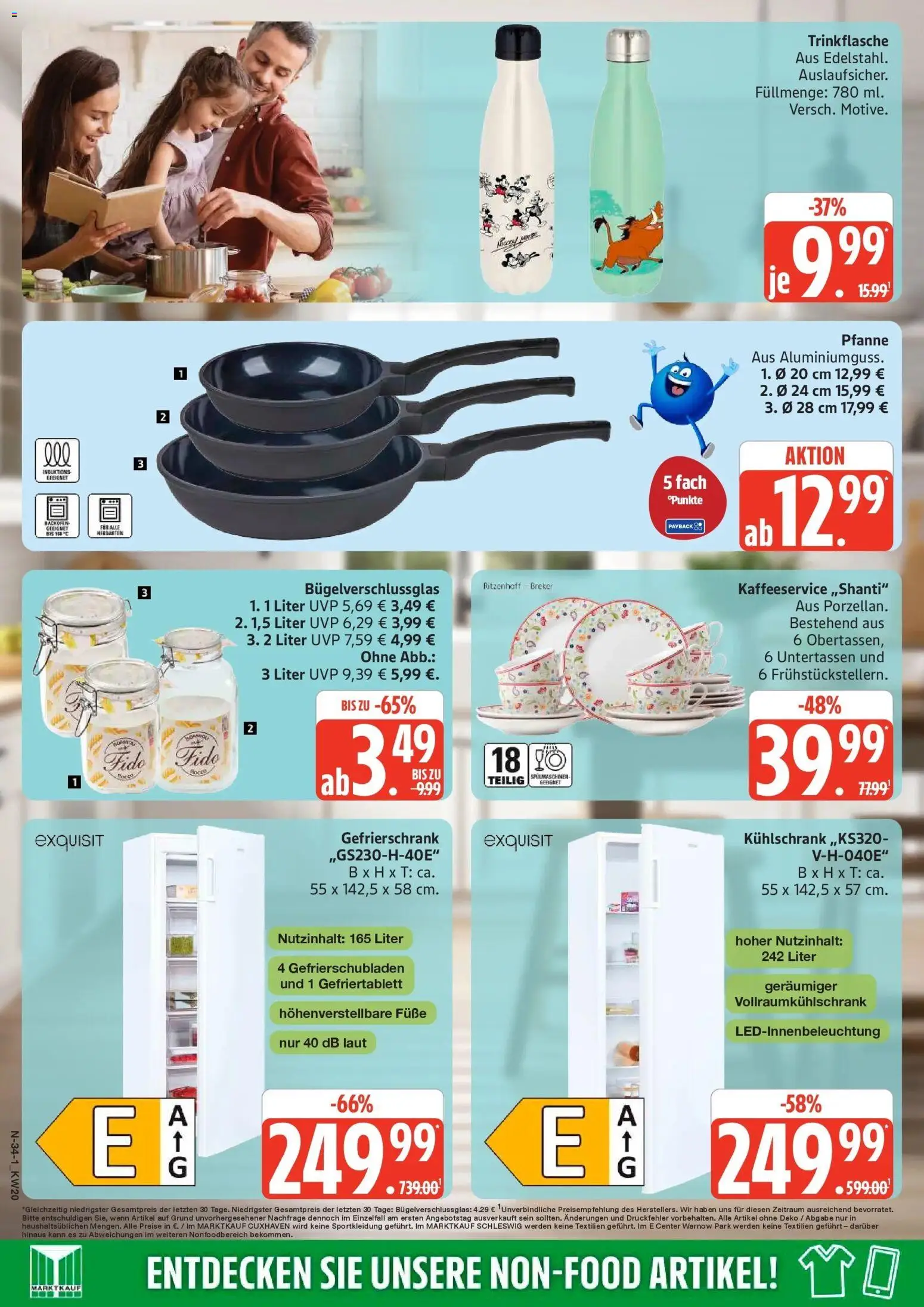 Marktkauf Prospekt Cuxhaven	 – gültig ab 10.05.2026 | Seite: 34 | Produkte: Gefrierschrank, Kühlschrank, Backofen
