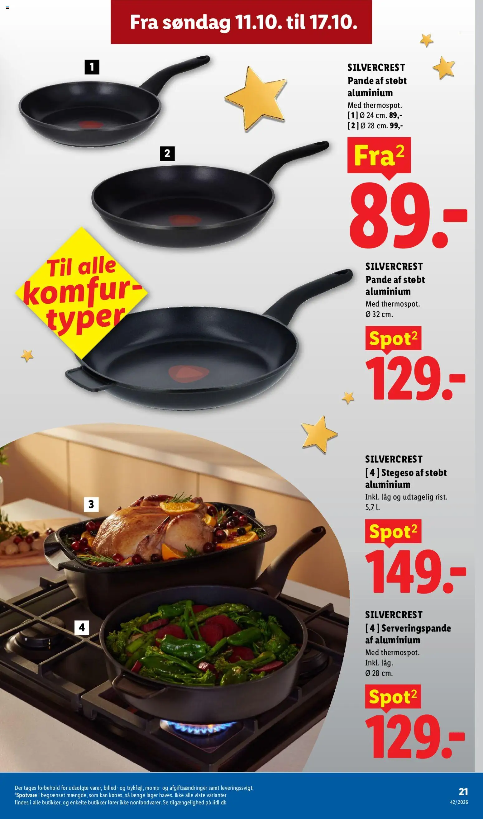Lidl tilbudsavis – gyldig fra 11/10/2026 | Side: 5 | Produkter: Komfur, Søm