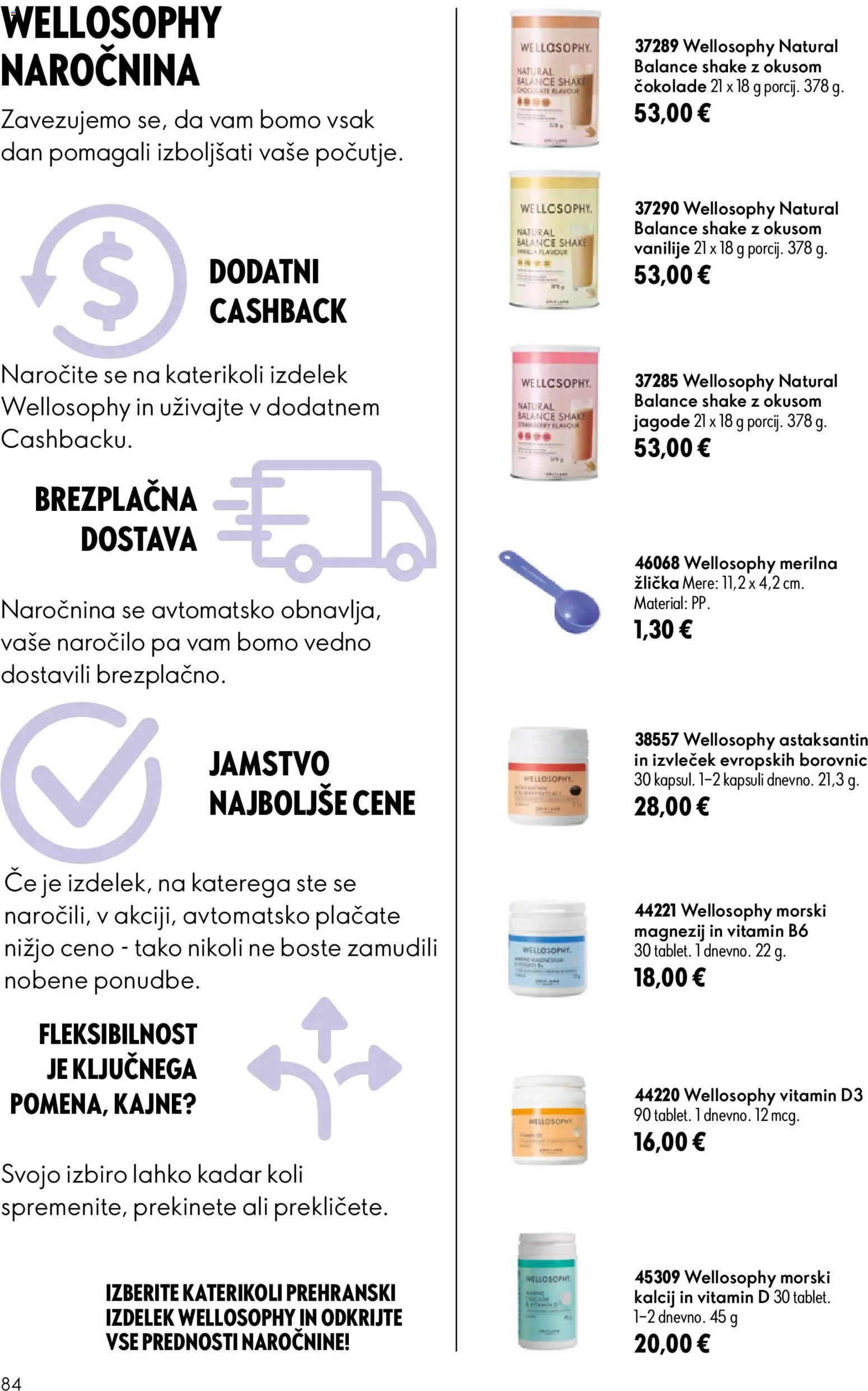 Novi Oriflame katalog ponudbe – veljaven od 24.06.2026 | Stran: 84 | Izdelki: Jagode