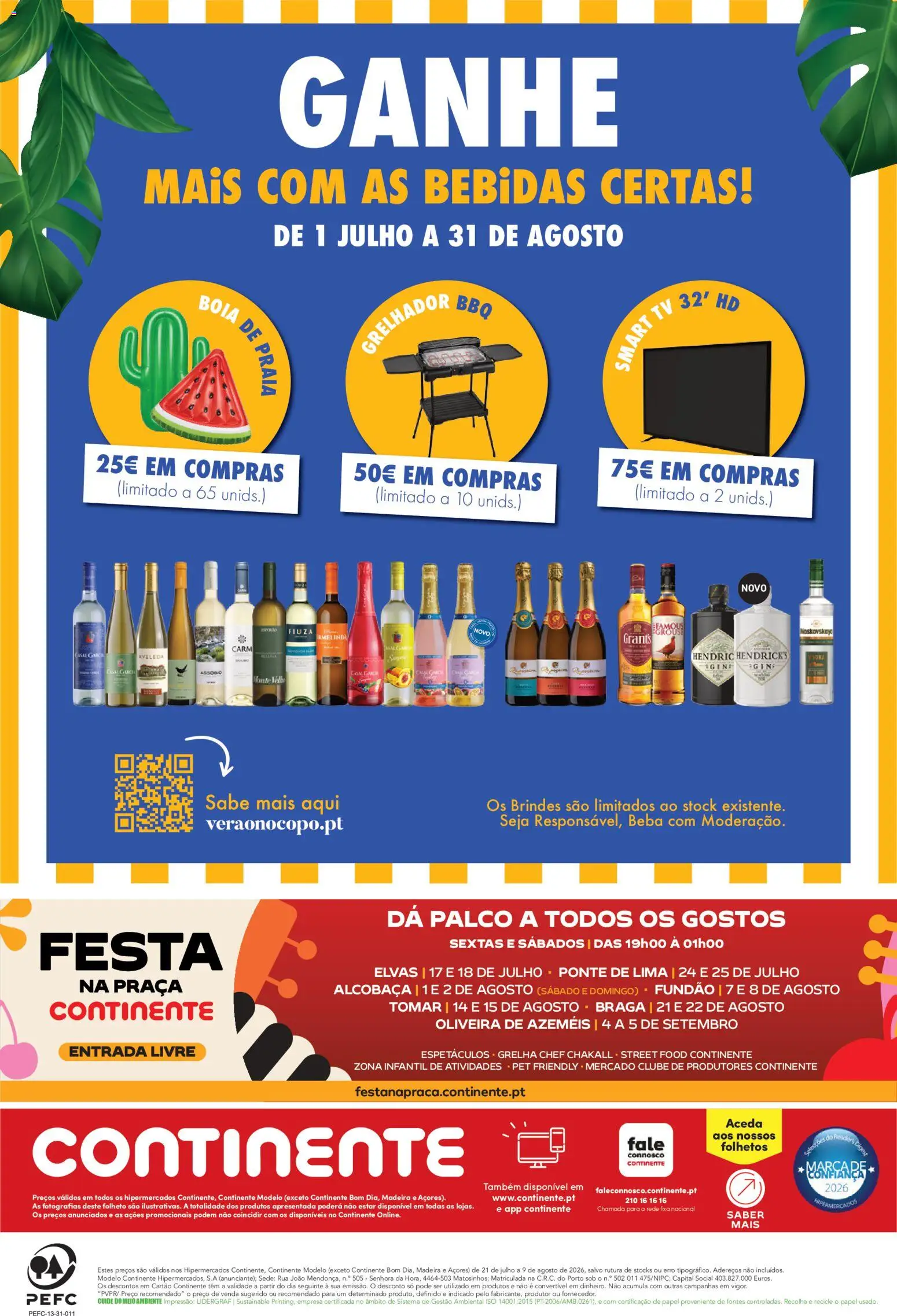 Continente - Vinhos de Verão │ válido de 21/07/2026 | Página: 28