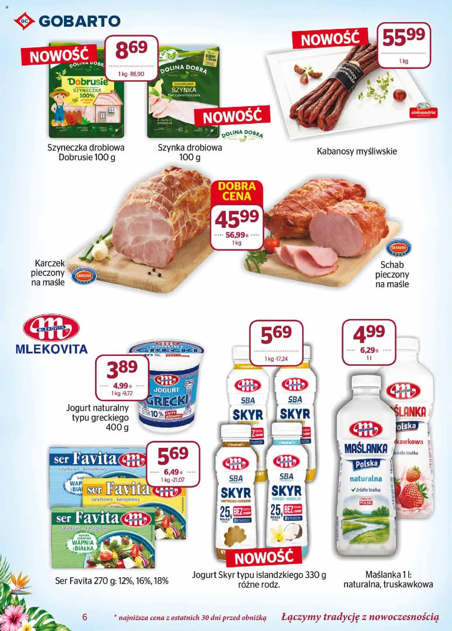 Społem gazetka od 01.07.2026 | Strona: 6 | Produkty: Piersi, Jogurt naturalny, Ser, Jogurt