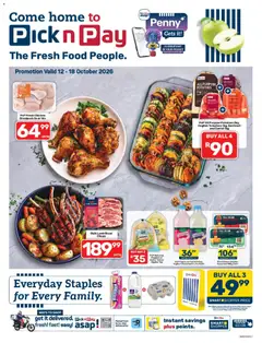 Pick n Pay specials catalogue – valid from 12/10/2026