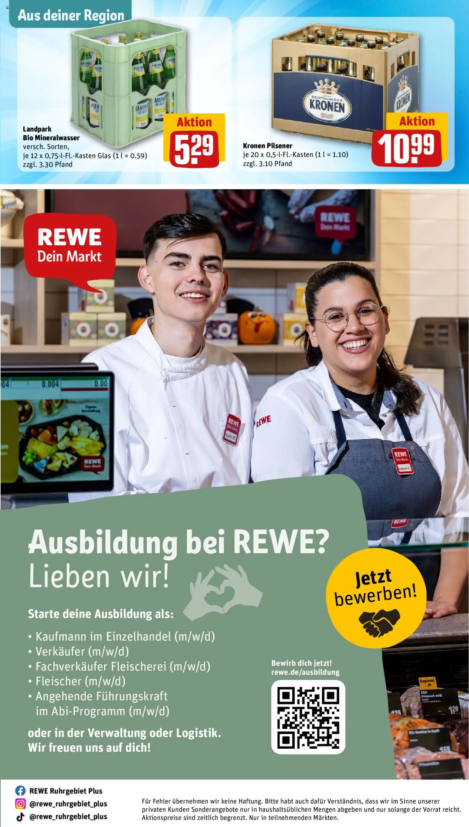 Rewe ihr Kaufpark Prospekt – gültig ab 01.06.2026 | Seite: 35 | Produkte: Mineralwasser