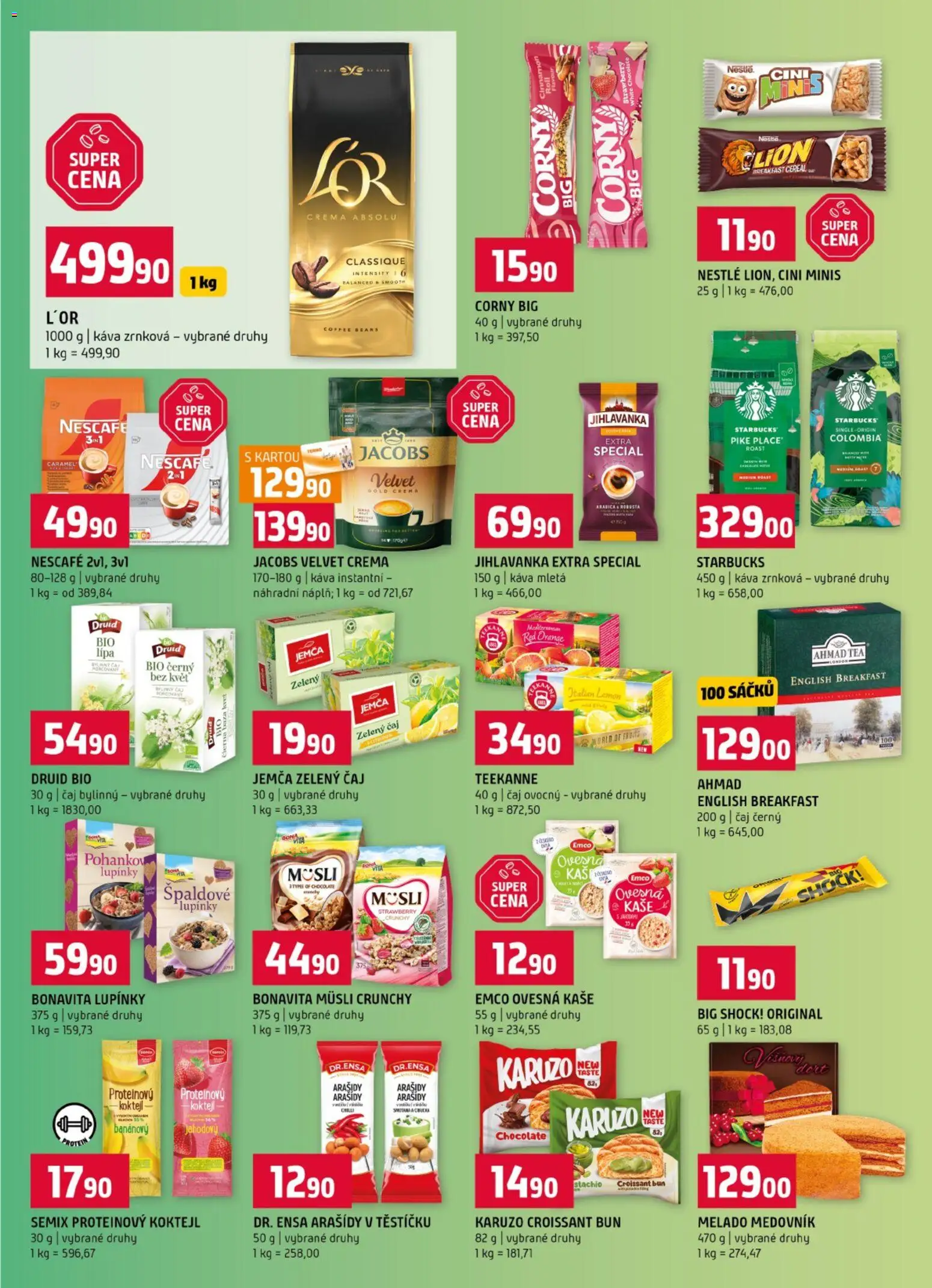 Terno leták od 03.06.2026 | Strana: 9 | Produkty: Cini minis, Jihlavanka, Jacobs, Nescafé