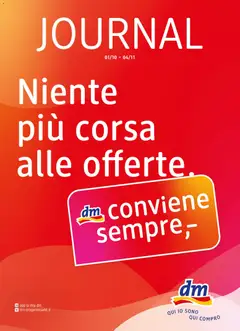 Anteprima del volantino dm drogerie markt volantino valido a partire dal 01/10/2026