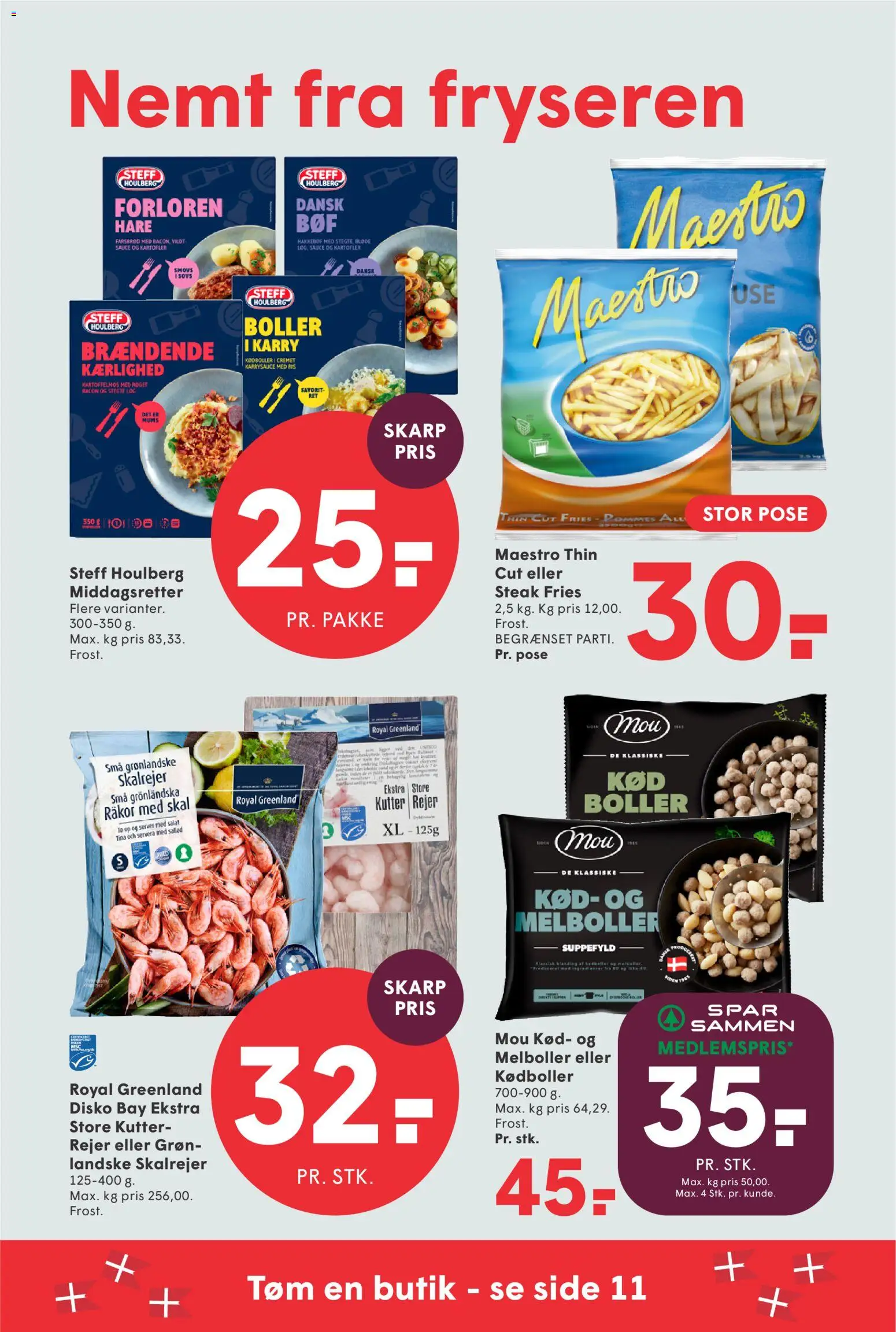 Spar tilbudsavis – gyldig fra 25/09/2026 | Side: 16 | Produkter: Karry, Kartofler, Løg, Bacon