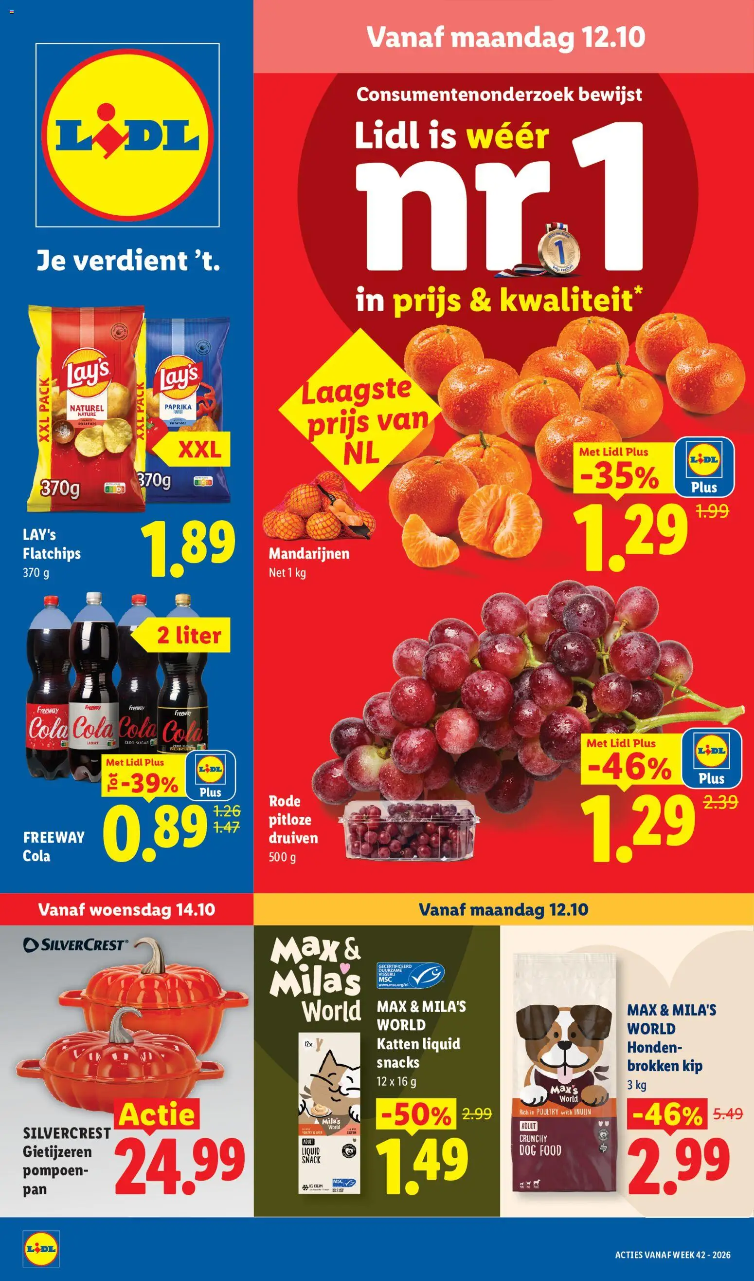 {H1} | Pagina: 1 | Producten: Snacks, Pompoen, Mandarijnen, Paprika