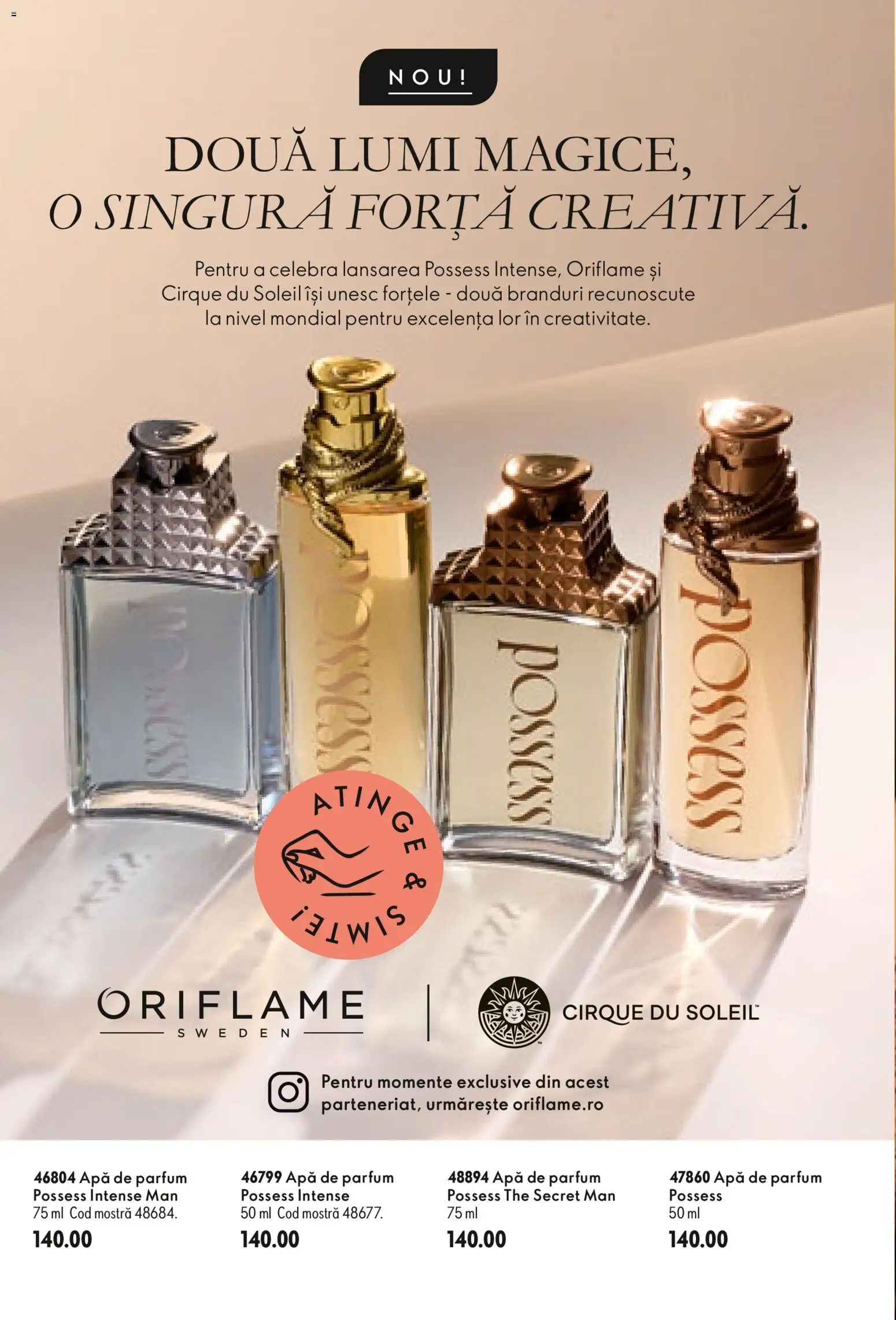 Noul catalog Oriflame – valabil de la 11.11.2026 | Pagină: 2 | Produse: Apă de parfum, Parfum, Intense, Apă