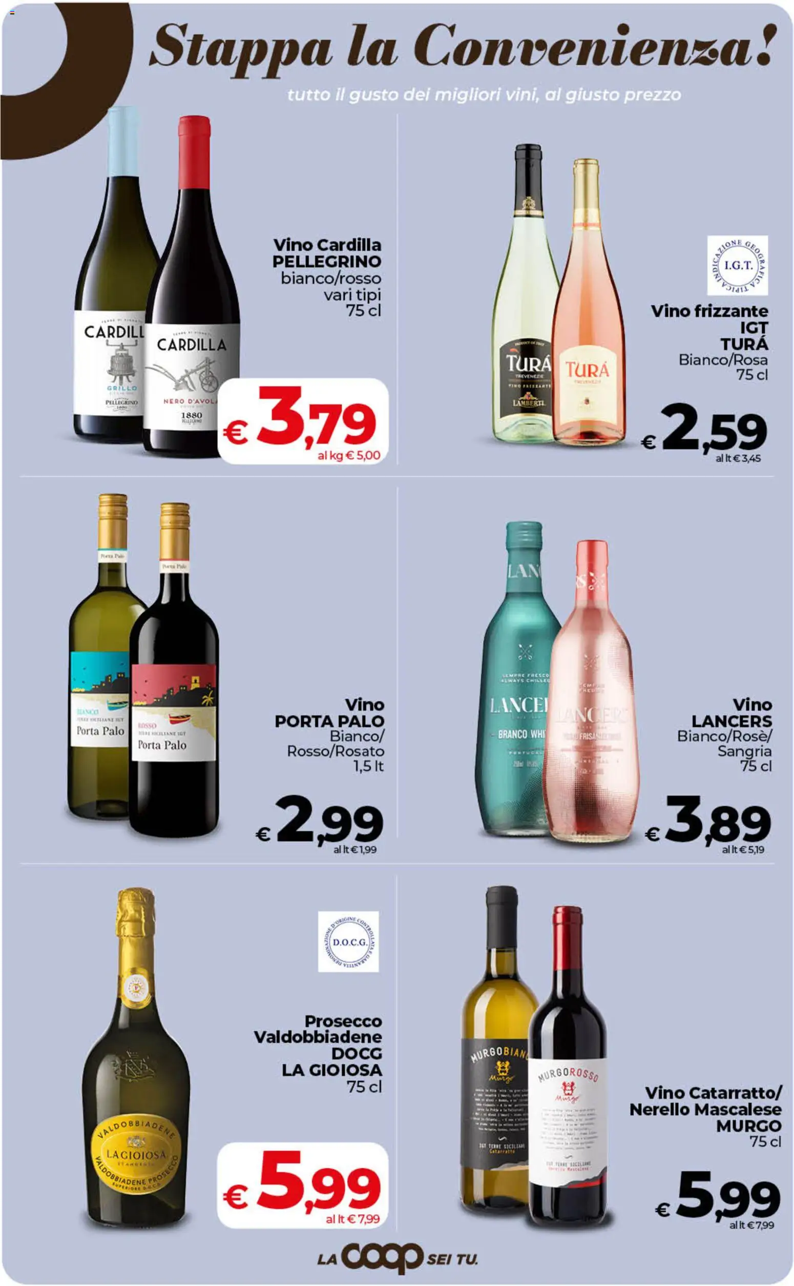 Volantino COOP del 07.05.2026 | Pagina: 32 | Prodotti: Prosecco, Vino