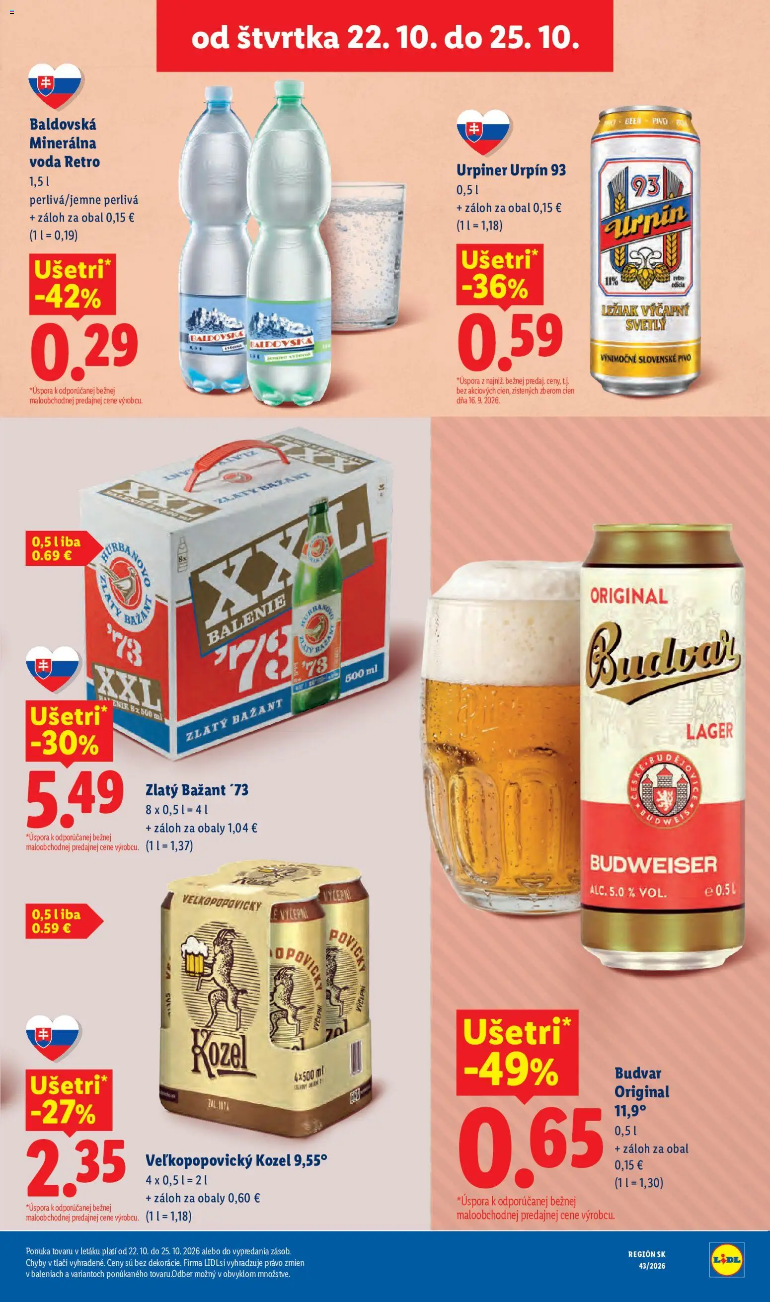 Nové Lidl akcie – leták je platný od 19.10.2026 | Strana: 83