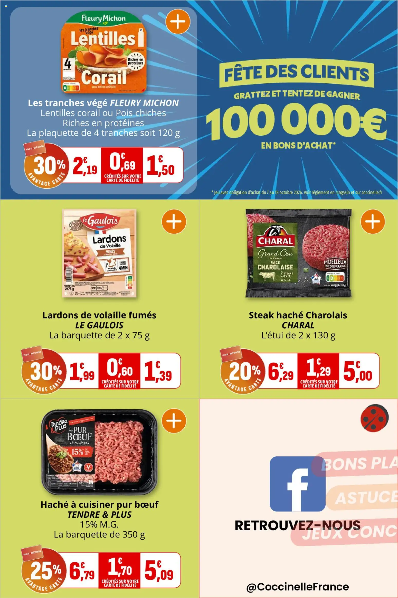 {H1} | Page: 7 | Produits: Lentilles, Volaille, Pois chiches, Pois