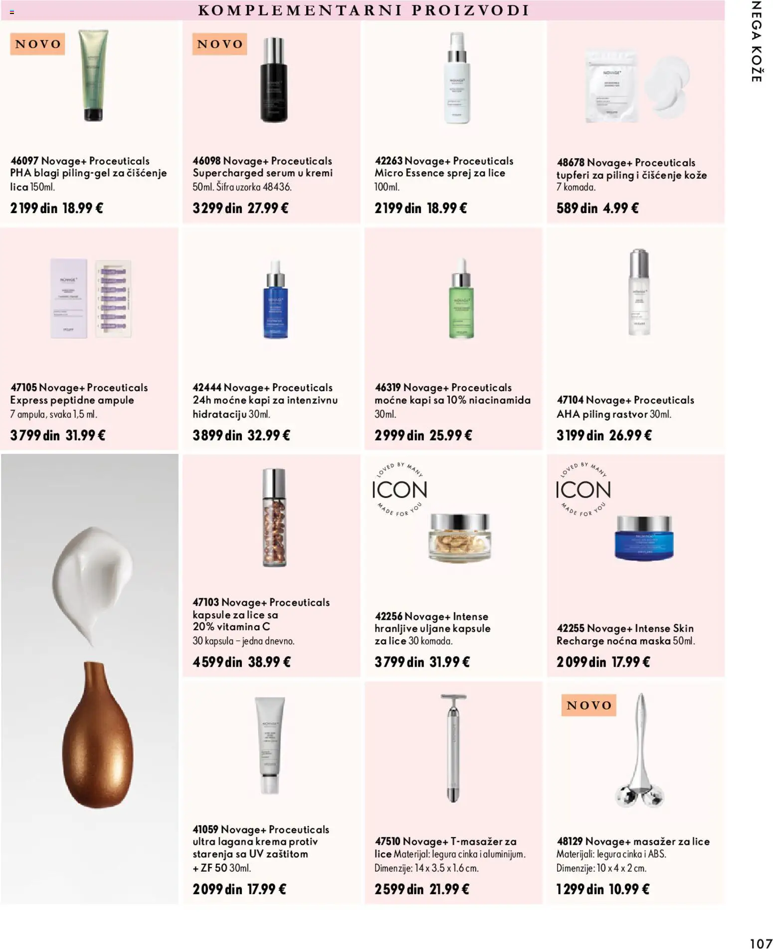 Oriflame katalog - važi od 18.11.2026 | Strana: 107 | Proizvode: Kapsula, Kapsule, Krema, Maska