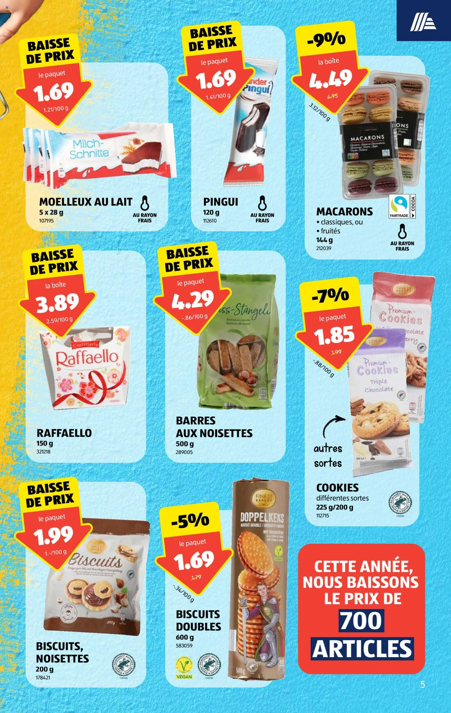 Aldi aktionen FR – gültig ab 20.08.2026 | Seite: 5 | Produkte: Milch