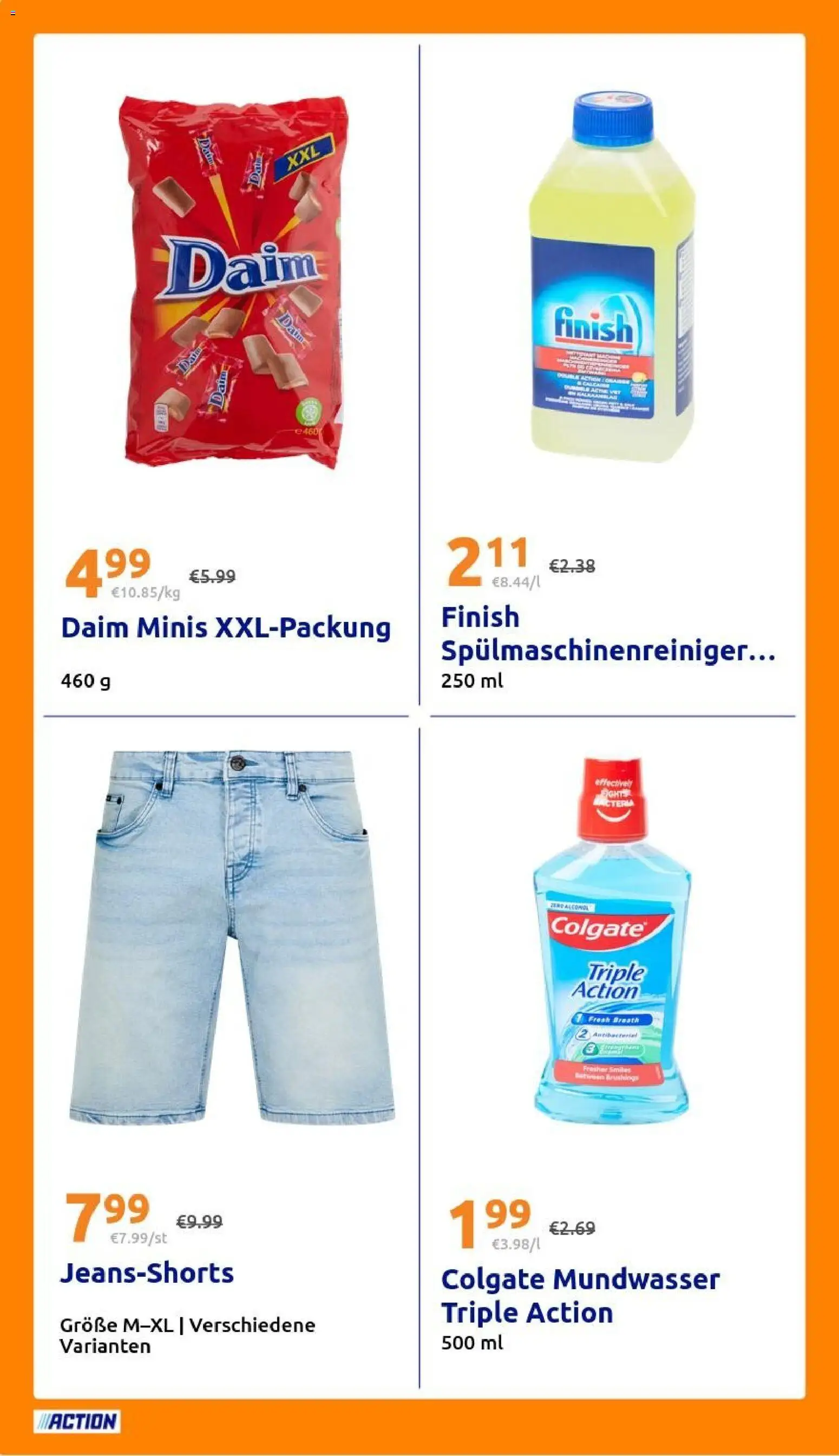 Action Flugblatt gültig ab 10.06.2026 | Seite: 28 | Produkte: Spülmaschinenreiniger, Mundwasser
