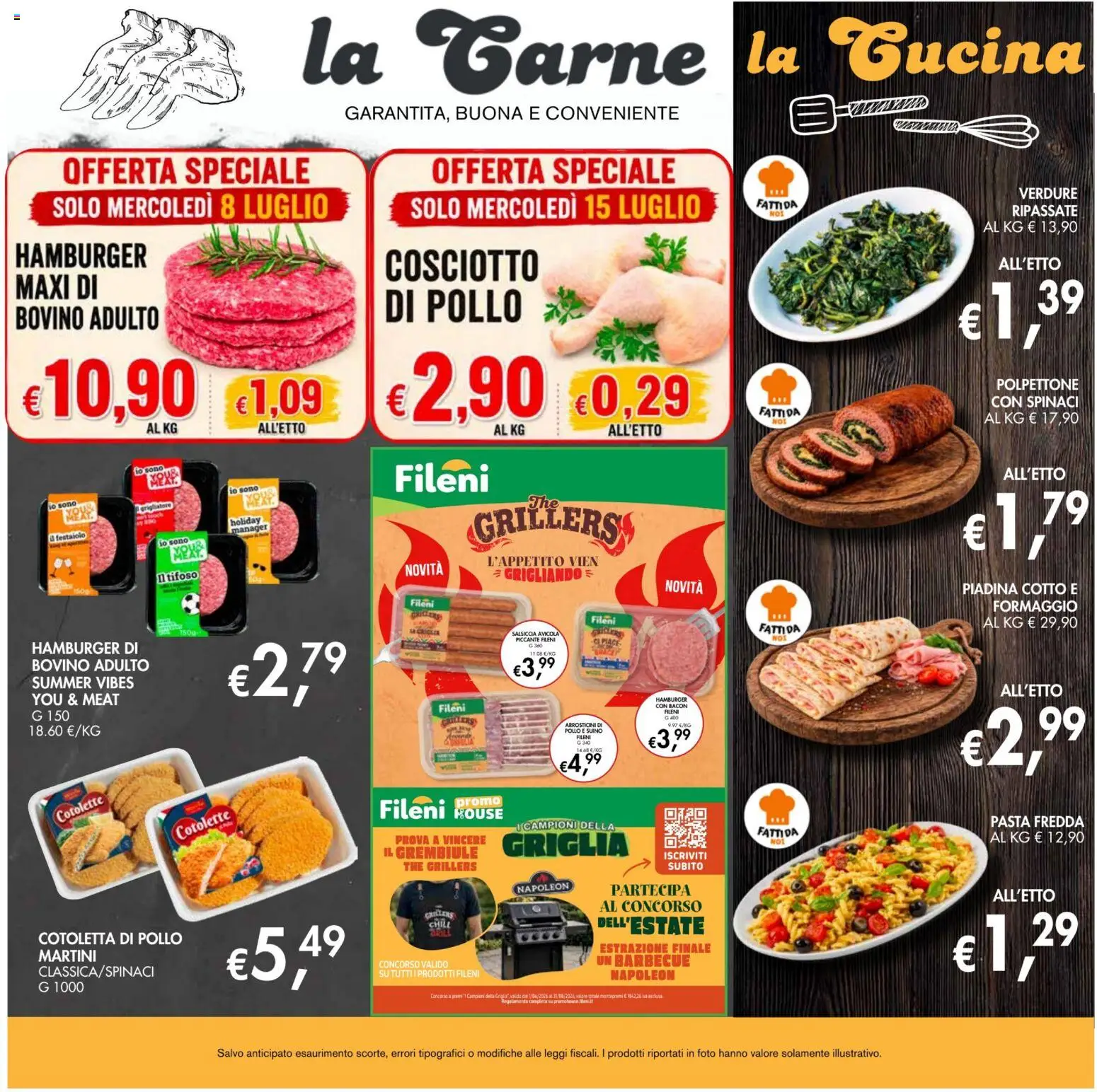 Volantino Coal del 02/07/2026 | Pagina: 5 | Prodotti: Barbecue, Formaggio, Grembiule, Hamburger