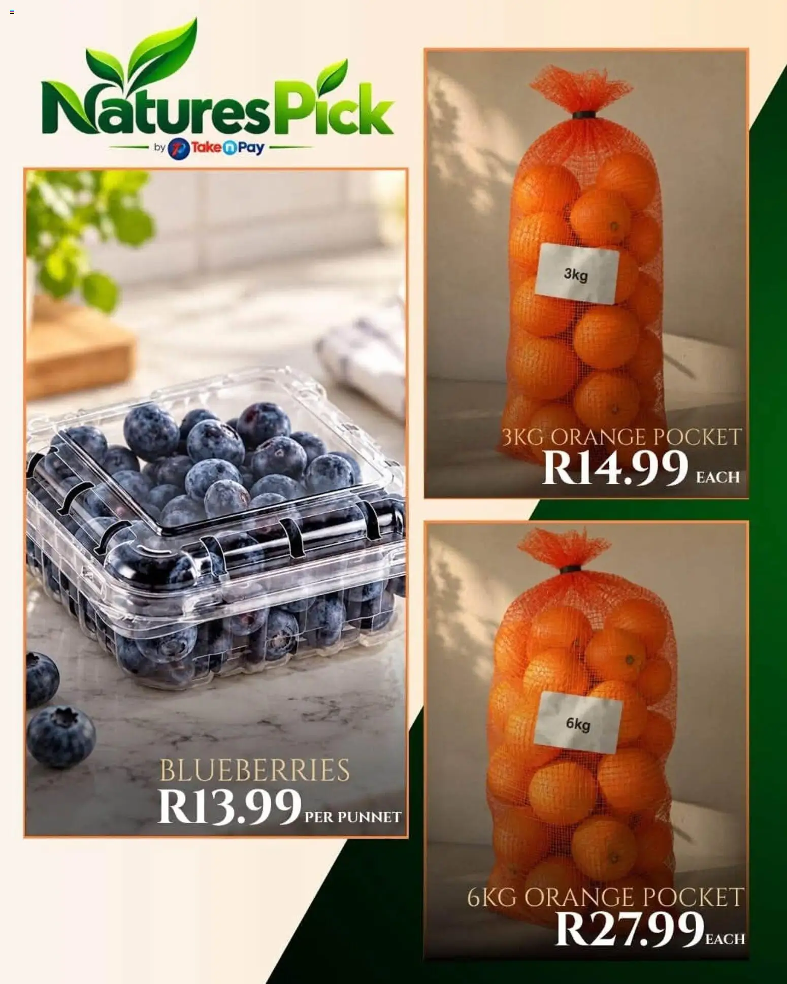 New Take n Pay catalogue – valid from 11/10/2026 | Page: 8 | Products: Blueberries