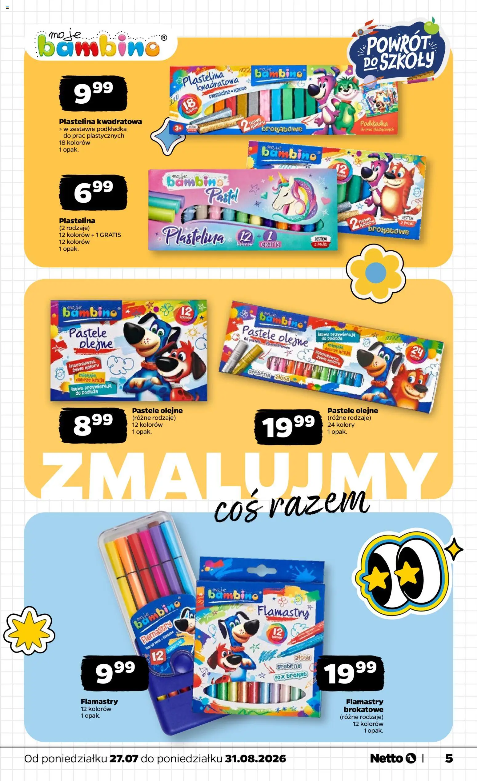 Netto gazetka - Powrót do szkoły od 27.07.2026 | Strona: 5