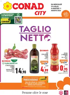 Anteprima del volantino Conad volantino City Lazio valido a partire dal 29/07/2026