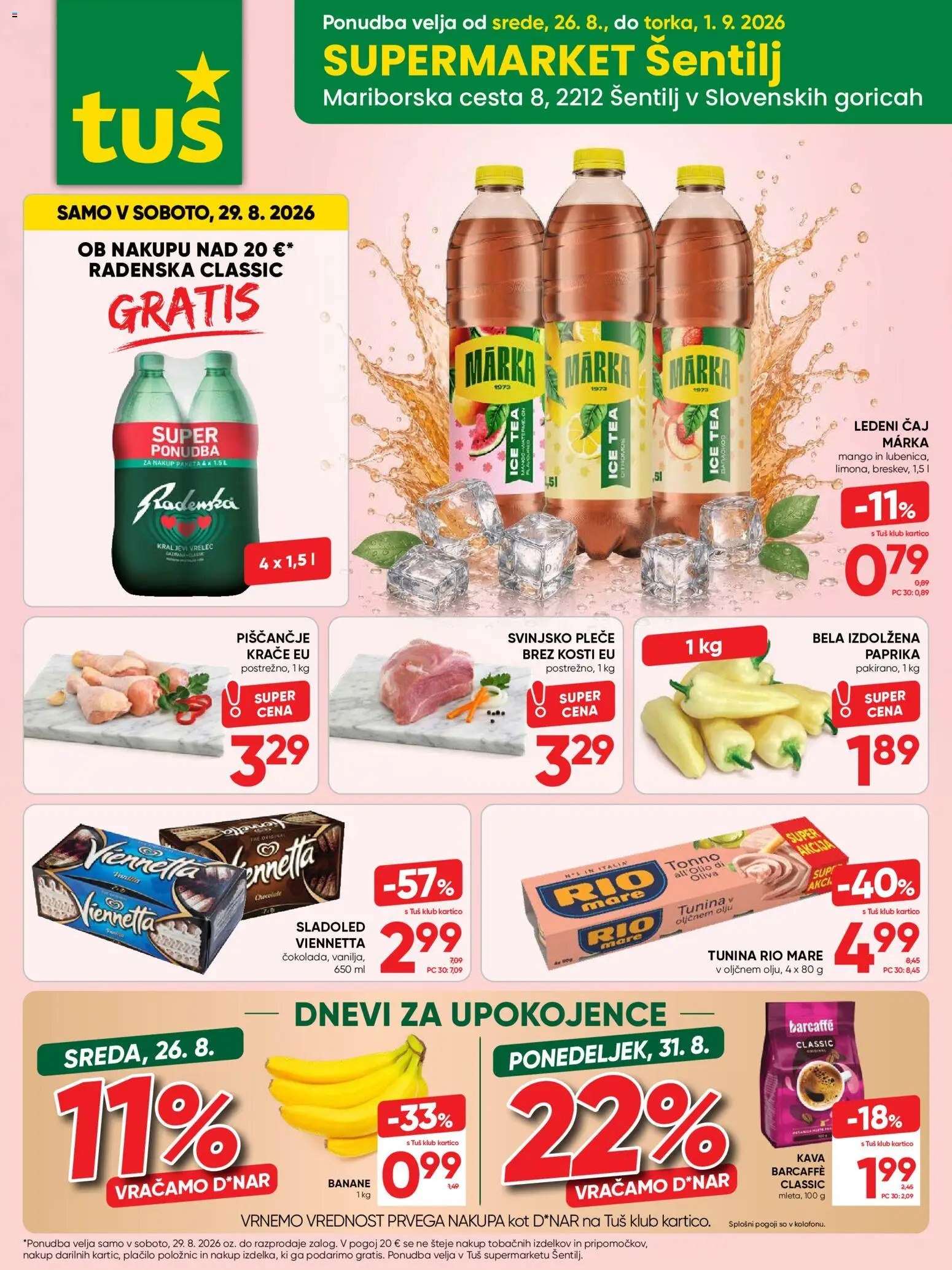 Novi Tuš katalog ponudbe – veljaven od 26.08.2026 | Stran: 9