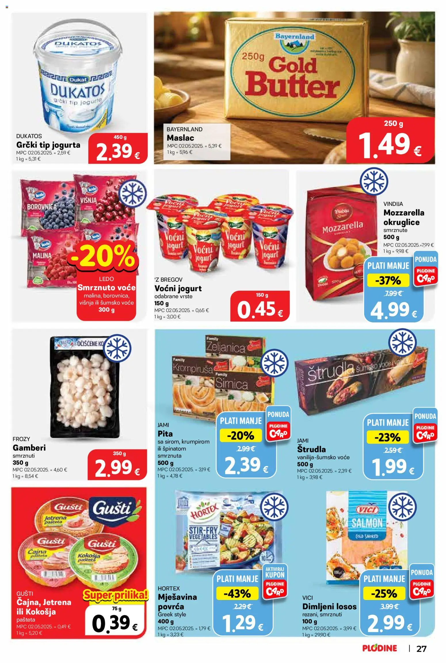 Plodine katalog | vrijedi od 01.07.2026 | Stranica: 27