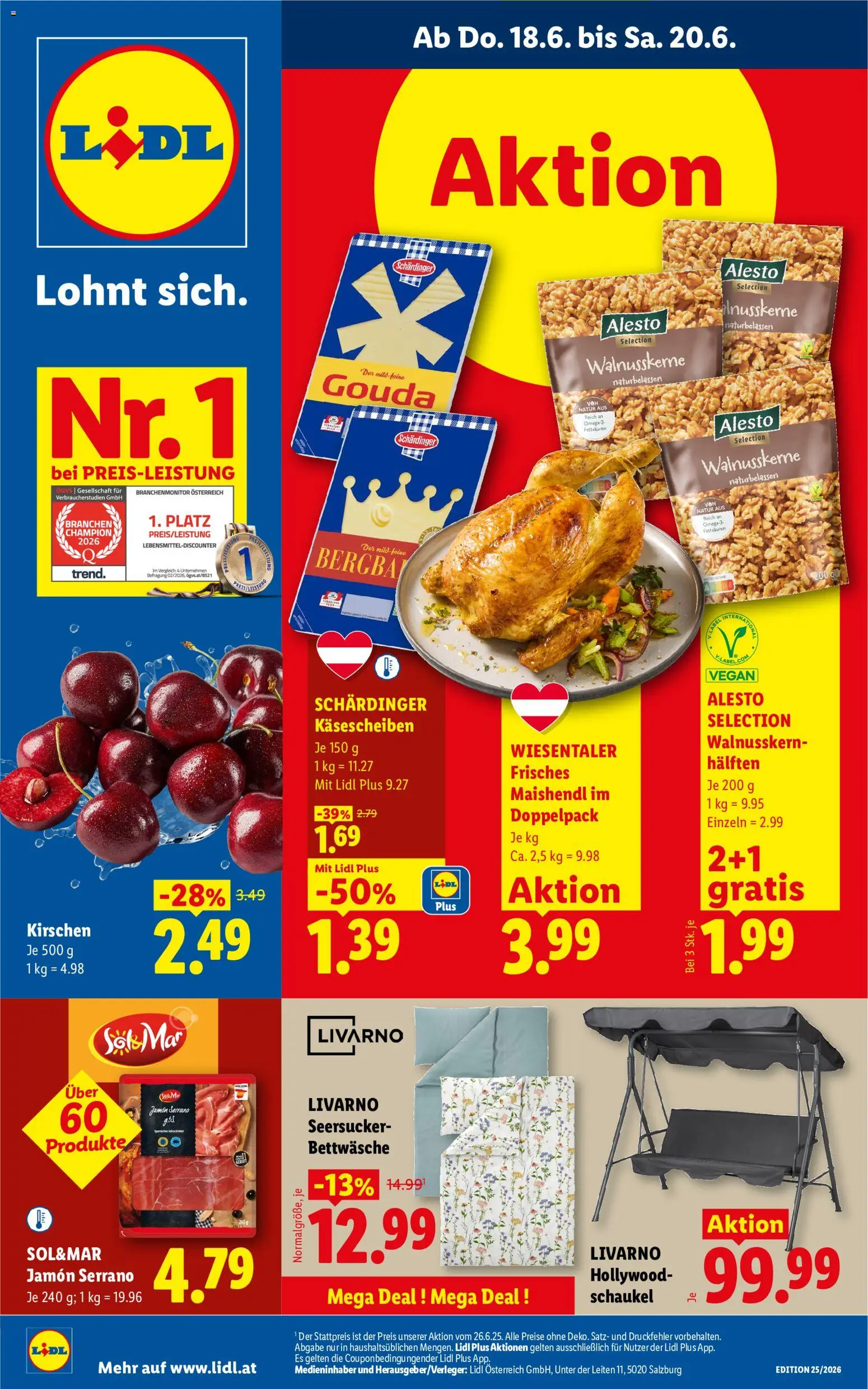 Lidl Flugblatt gültig ab 18.06.2026 | Seite: 1
