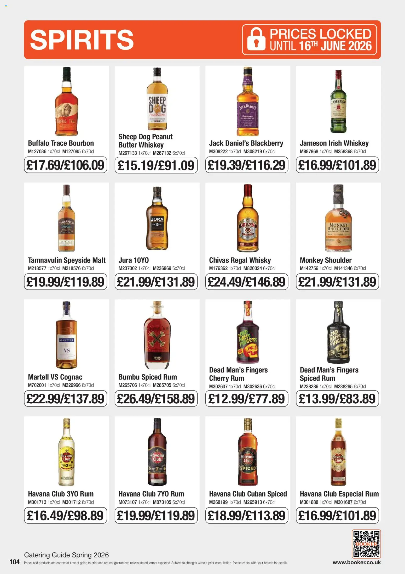 {H1} | Page: 104 | Products: Szeder, Bourbon, Whiskey, Peanut butter