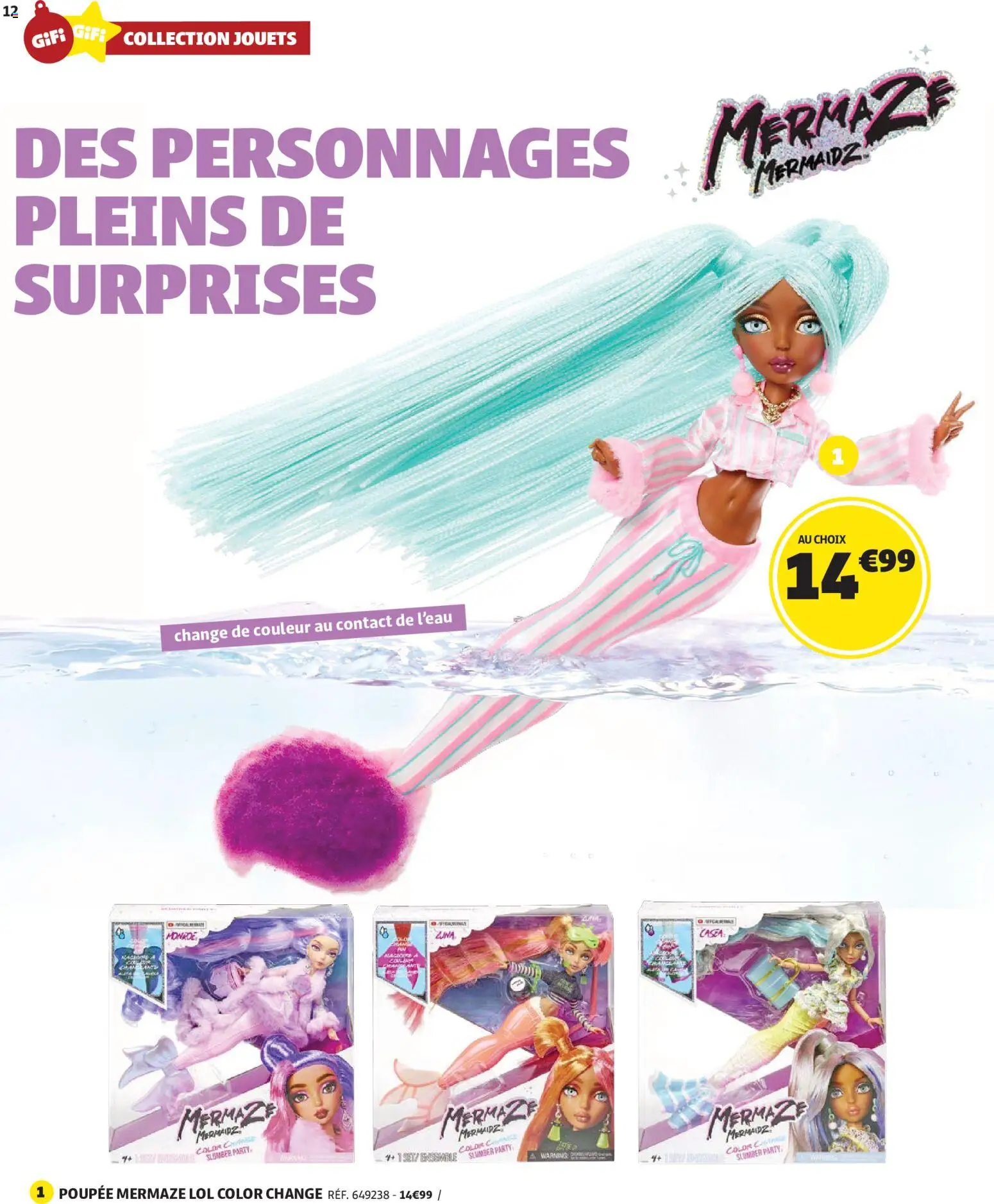 {H1} | Page: 12 | Produits: Poupée, Jouets
