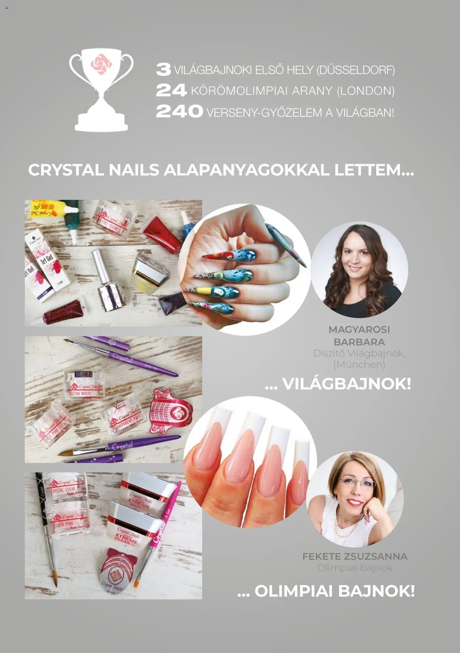 Crystal Nails akciós ujság - amely érvényes a következő dátumtól: 08.06.2026 | Oldal: 2