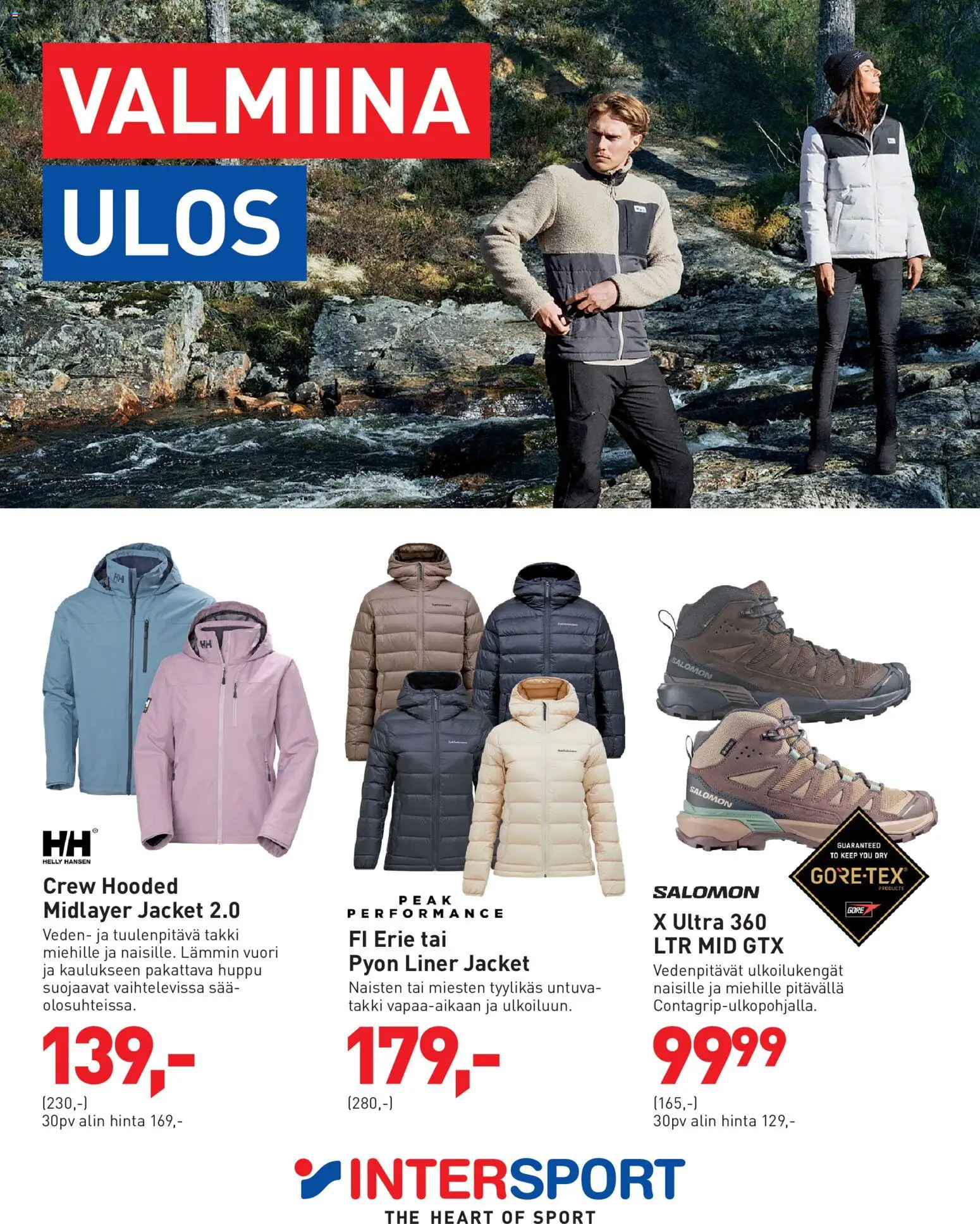 Intersport tarjoukset – voimassa 25/09/2026 alkaen | Sivu: 1 | Tuotteet: Takki