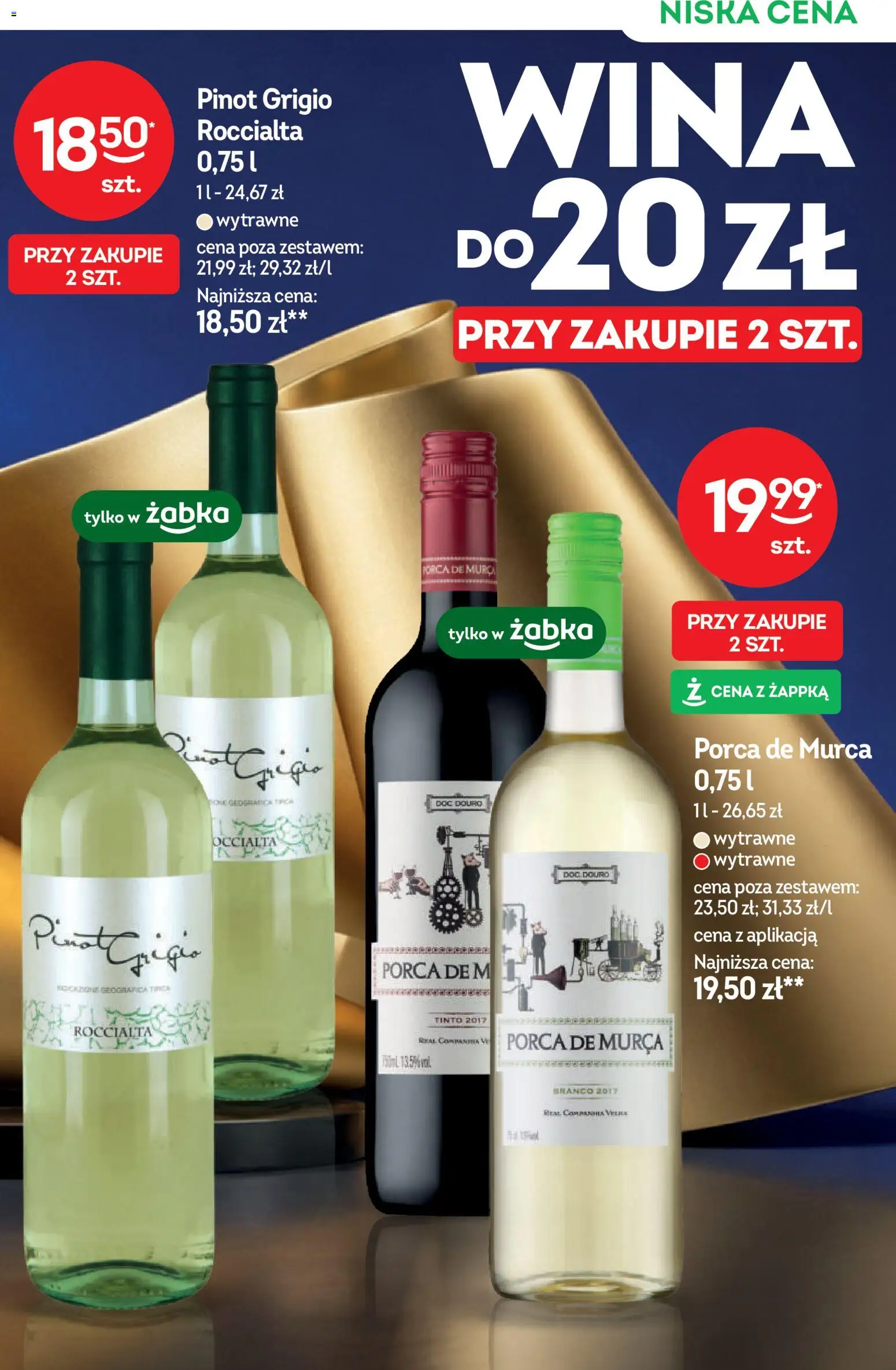 Żabka gazetka - Katalog win od 28.10.2026 | Strona: 5 | Produkty: Pinot Grigio
