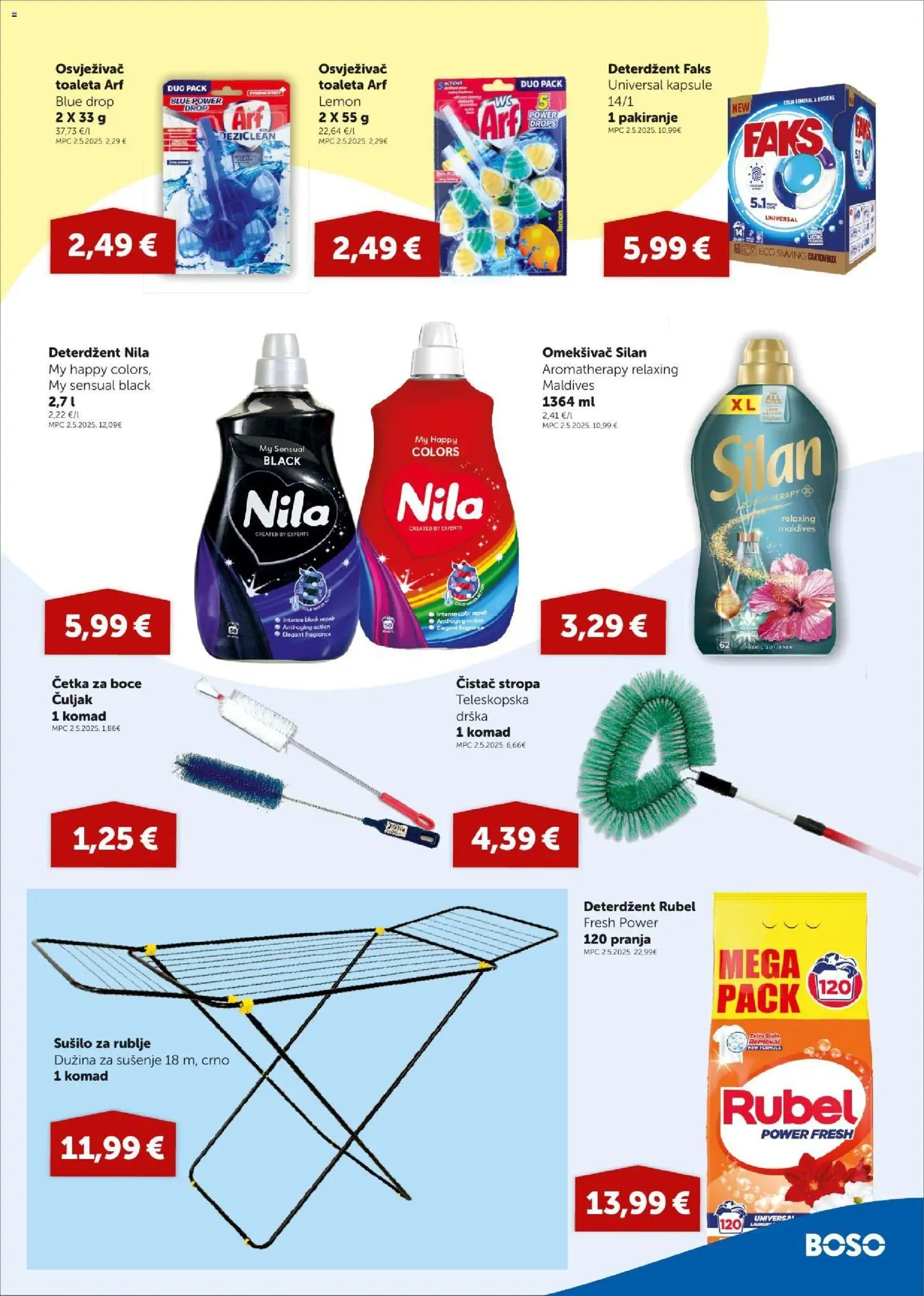 Boso katalog | vrijedi od 30.07.2026 | Stranica: 17 | Proizvodi: Faks, Četka, Omekšivač, Deterdžent