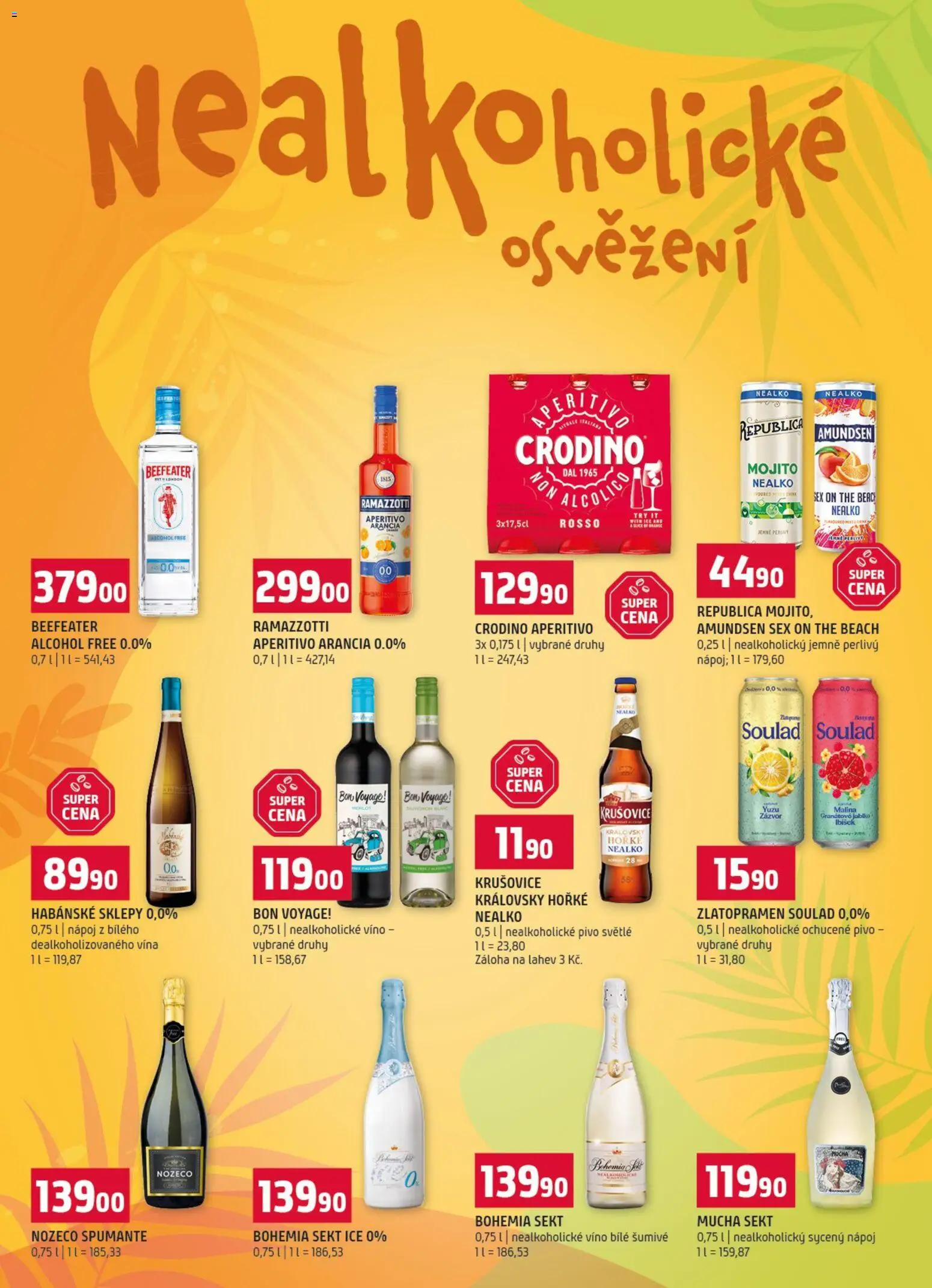 Terno leták od 29.07.2026 | Strana: 19 | Produkty: Víno, Mojito, Krušovice, Zázvor