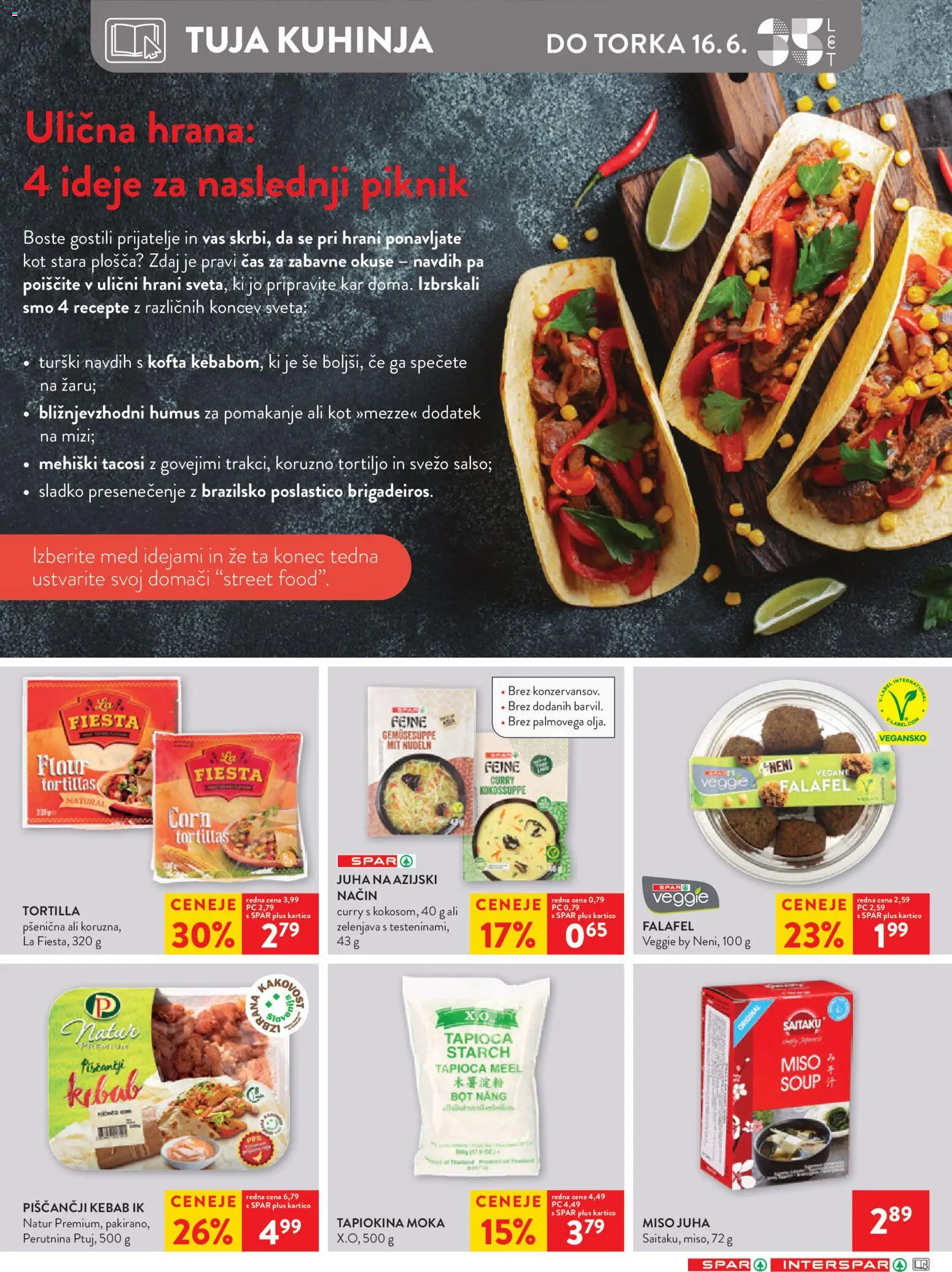 Novi Spar katalog ponudbe – veljaven od 10.06.2026 | Stran: 12 | Izdelki: Moka, Juha, Kuhinja, Zelenjava