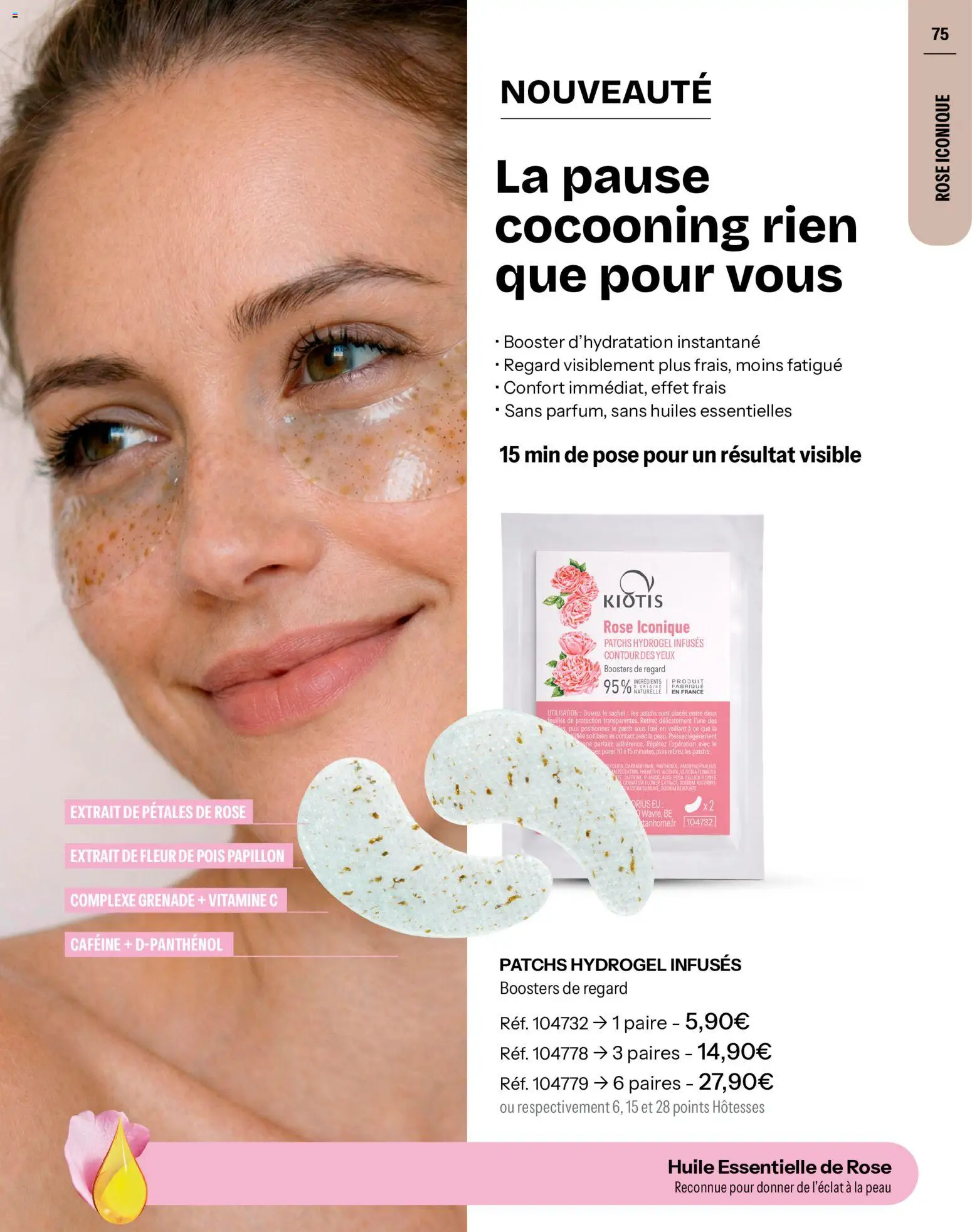{H1} | Page: 75 | Produits: Huile essentielle, Pois, Huile, Thé