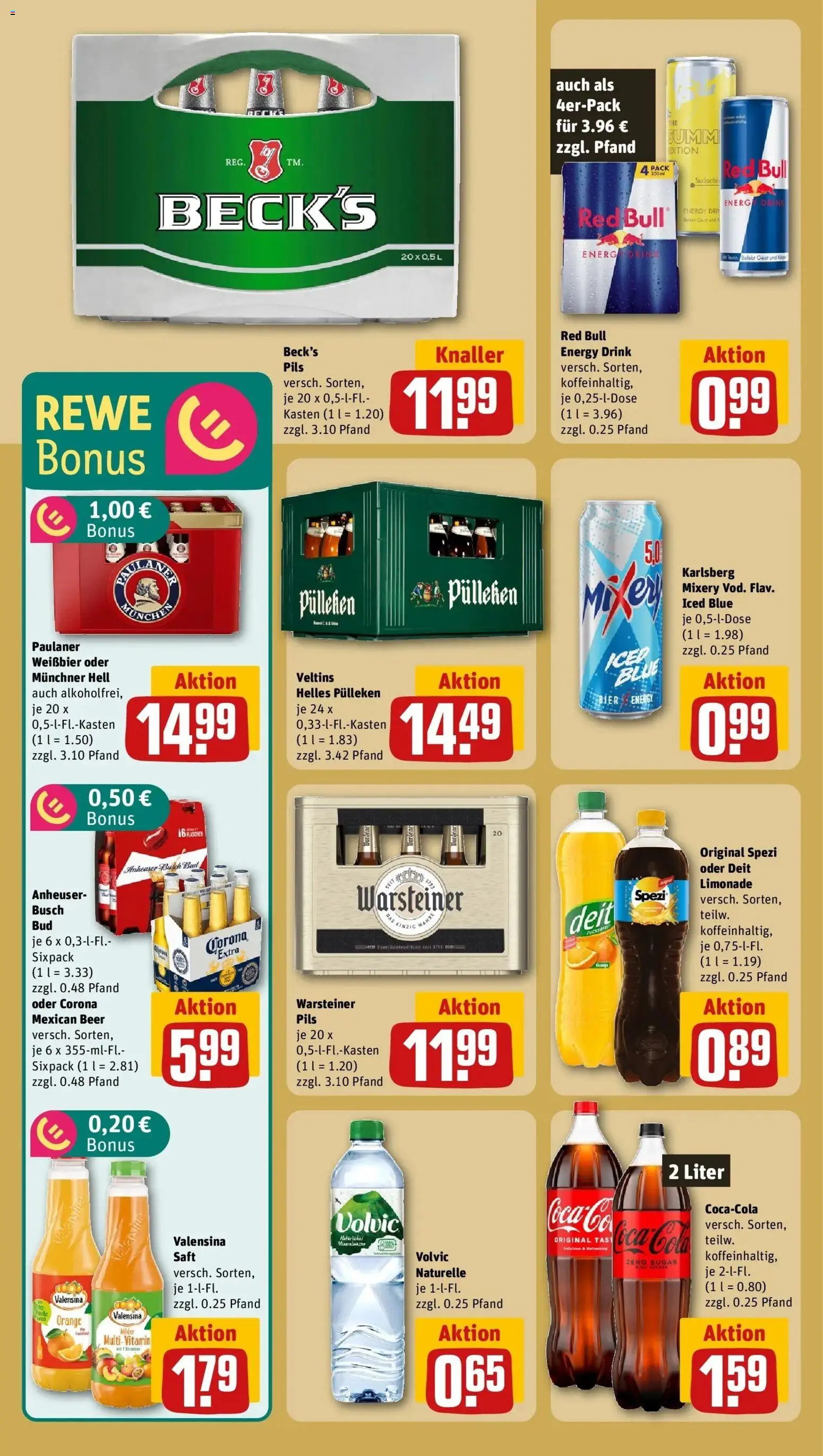 Rewe Prospekt Karlsruhe	 – gültig ab 10.05.2026 | Seite: 23 | Produkte: Coca cola, Cola, Valensina, Paulaner