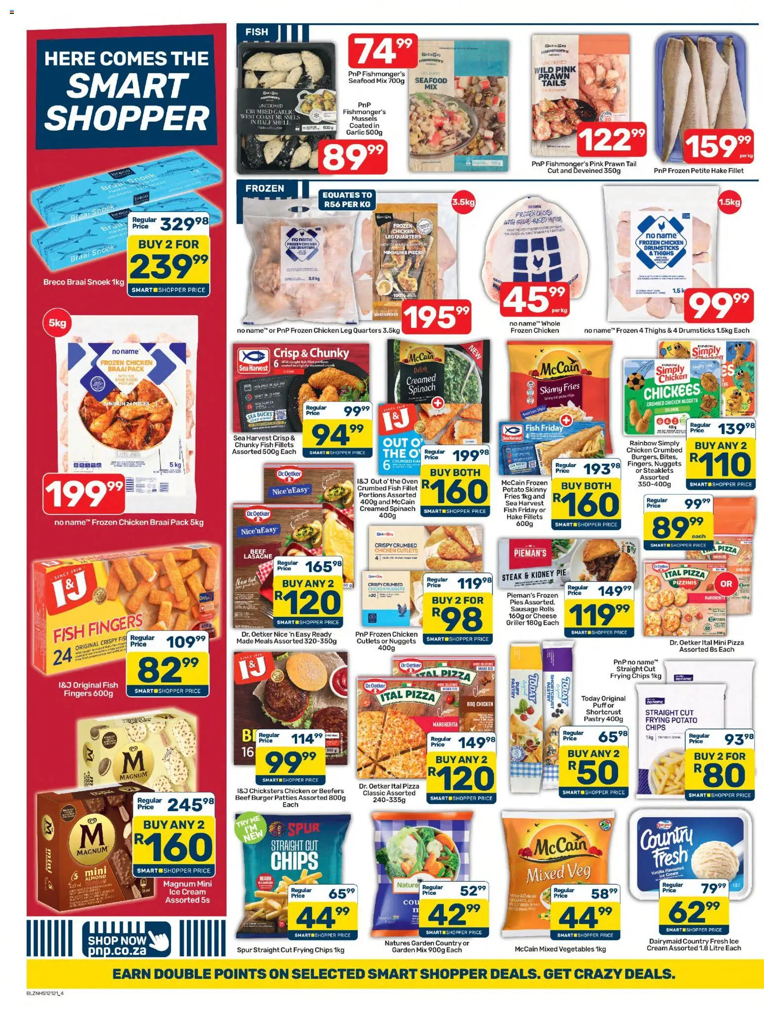 New Pick n Pay catalogue – valid from 25/09/2026 | Page: 4 | Products: Yoghurt, Butter, Cheese, Juice