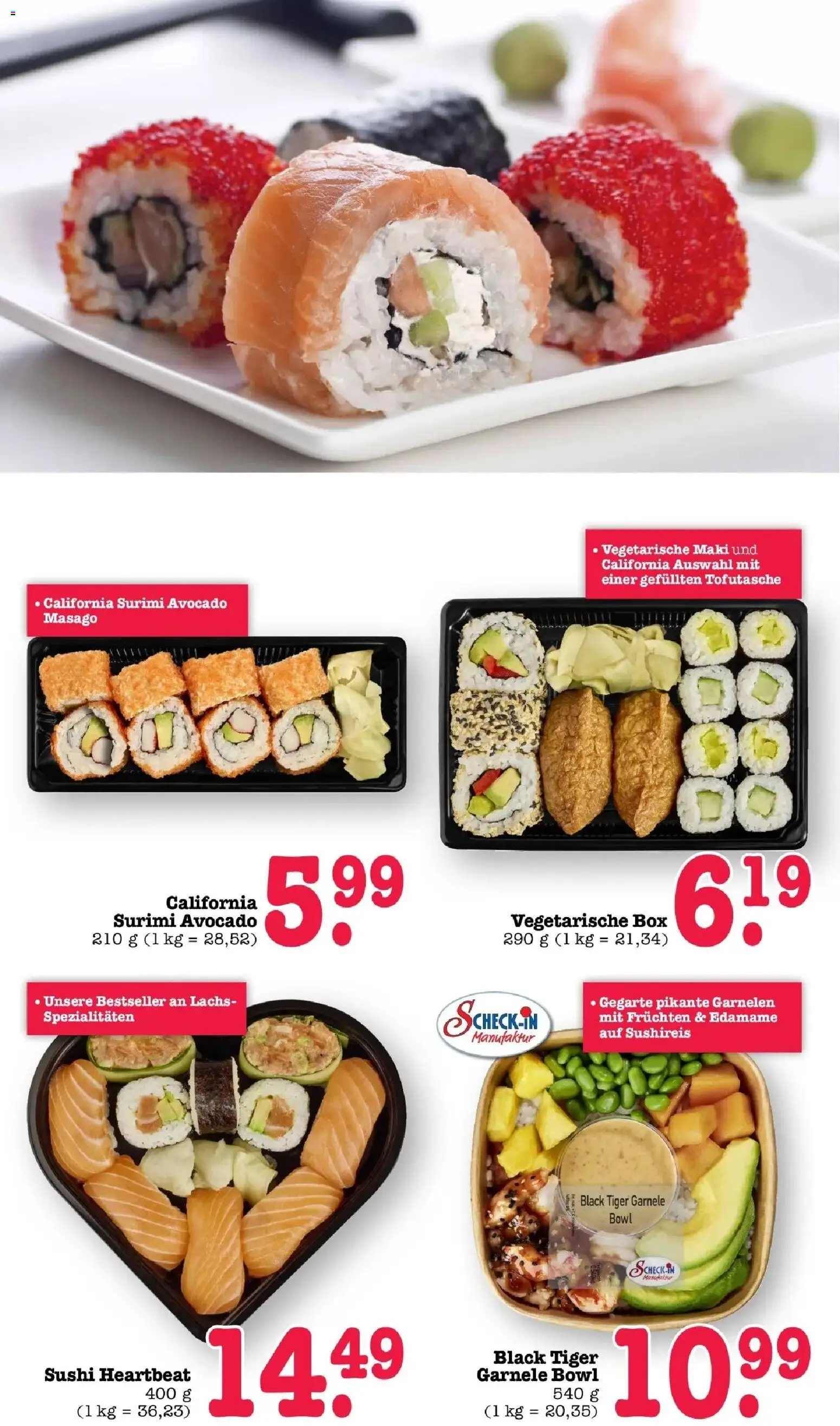 Edeka prospekt Offenbach	 – gültig ab 27.04.2026 | Seite: 39 | Produkte: Box, Garnelen, Avocado, Lachs