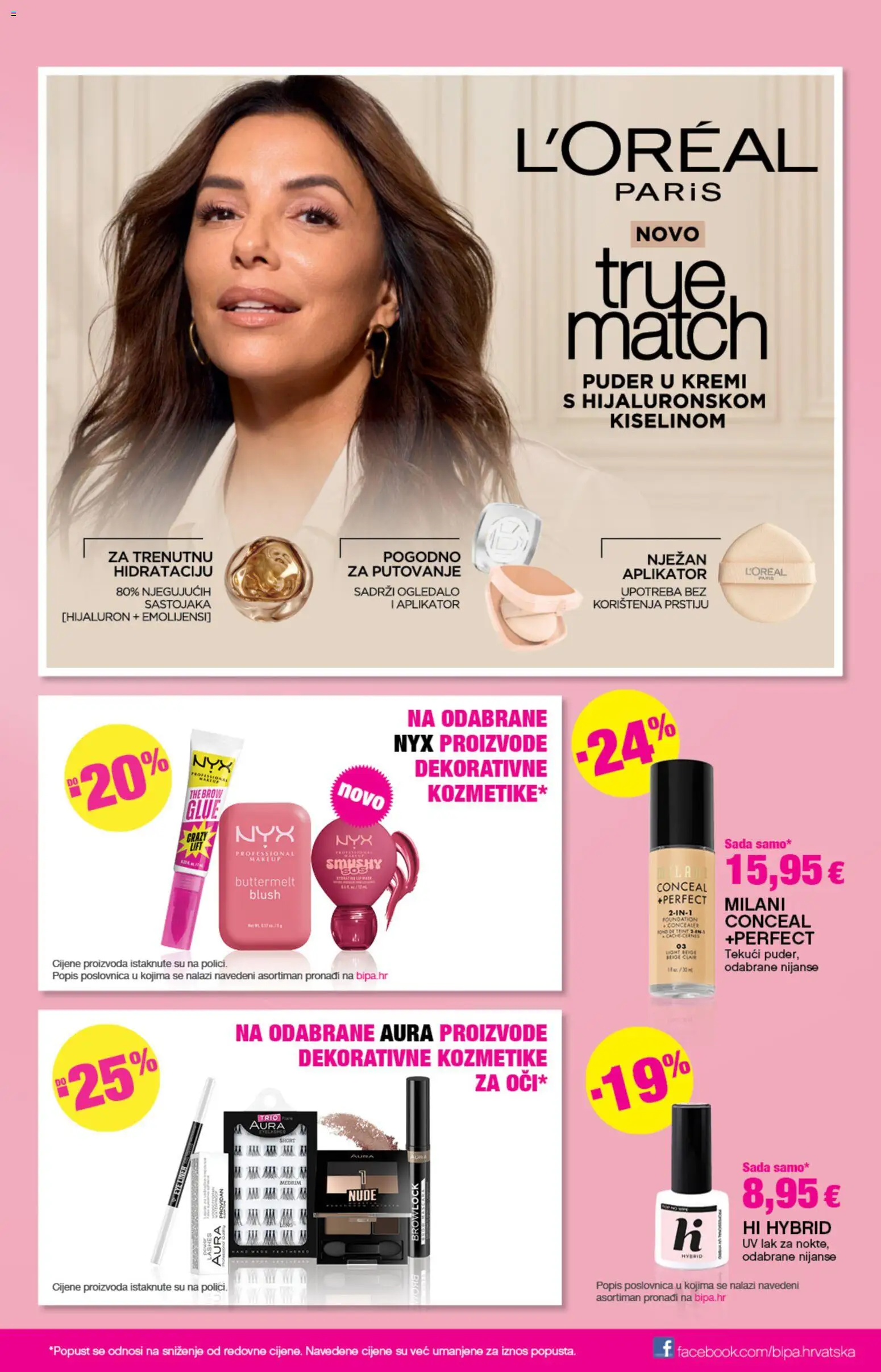 Bipa katalog | vrijedi od 17.09.2026 | Stranica: 3 | Proizvodi: Ogledalo, Concealer, Puder