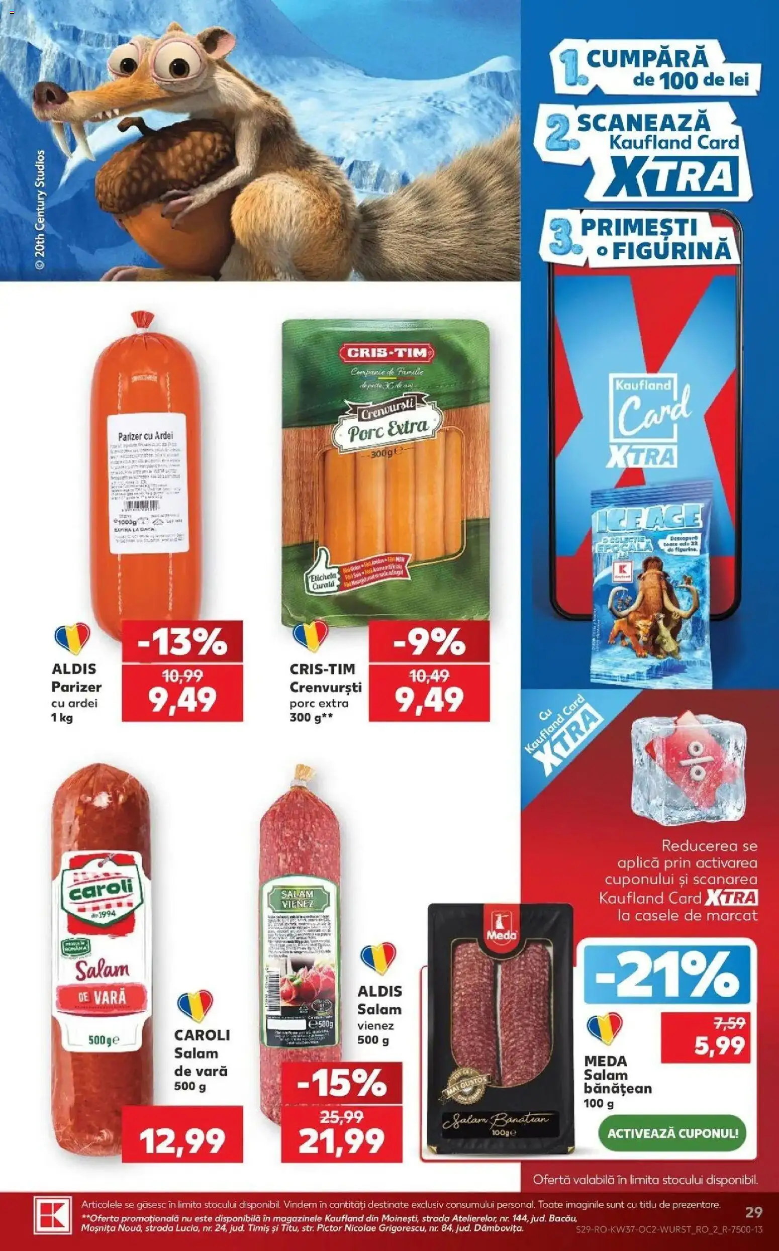 Kaufland Viseu de Sus 09.09.2026 - Revista si Oferta | Pagină: 29 | Produse: Aplică, Ardei, Crenvurști, Salam