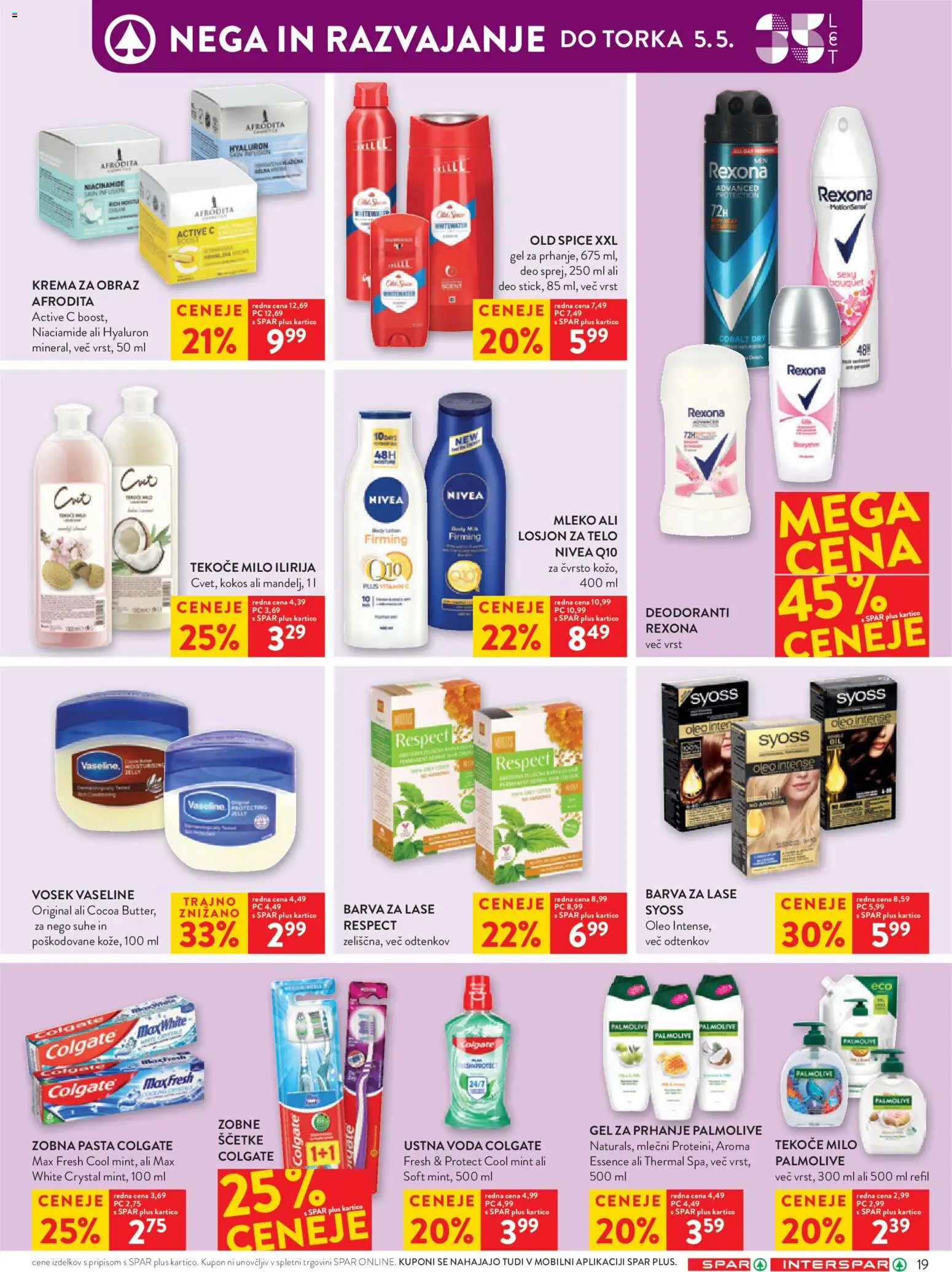 Novi Spar katalog ponudbe – veljaven od 29.04.2026 | Stran: 24 | Izdelki: Tekoče milo, Mleko, Milo, Voda
