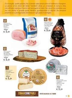 Anteprima del volantino Formaggio Blu di Cuneo Caseificio Rabbia, Formaggio Blu di Cuneo Caseificio Rabbia valido a partire dal 03.06.2026 | Pagina: 11 | Prodotti: Prosciutto Crudo, Prosciutto Cotto, Formaggio, Prosciutto
