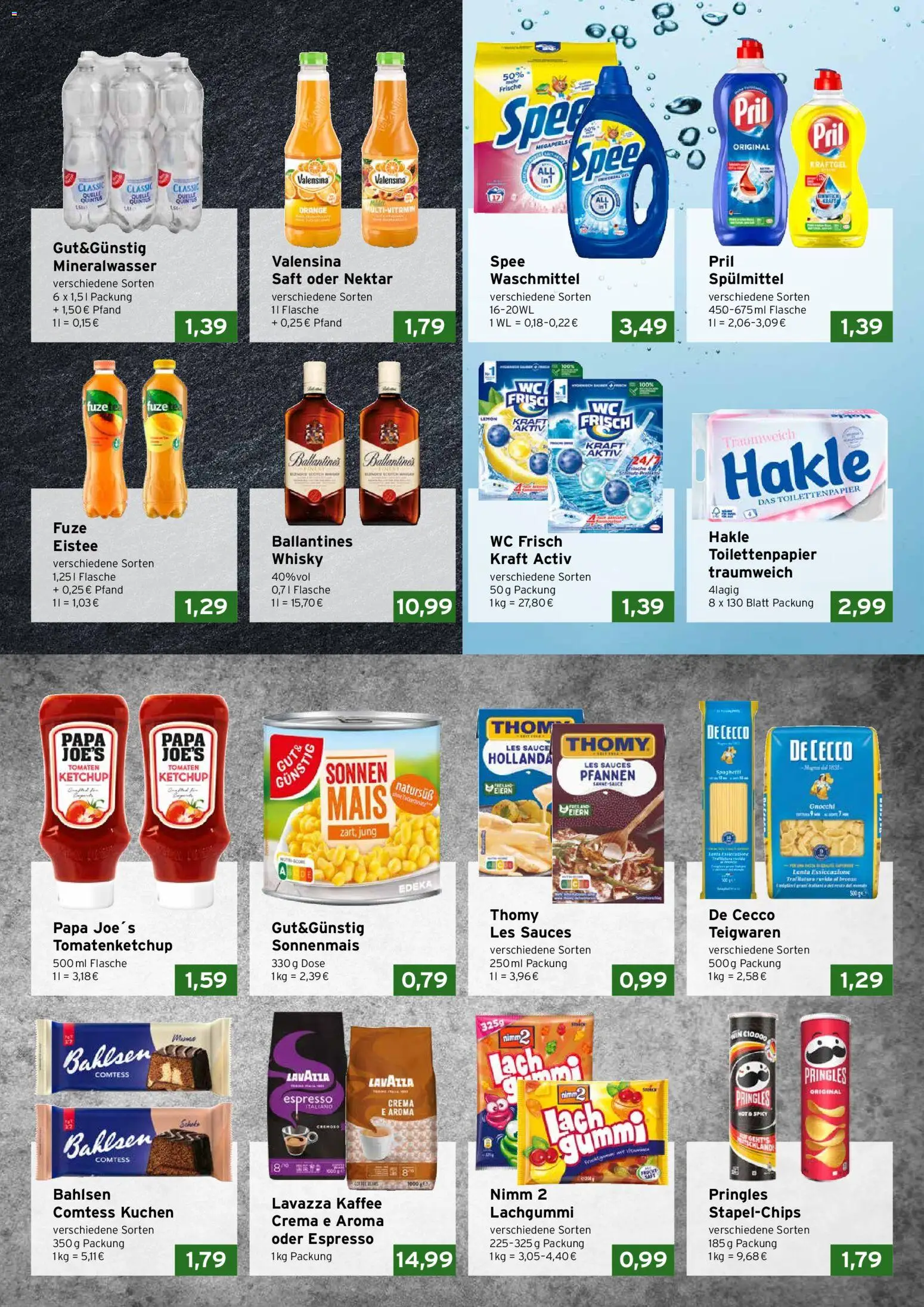 CAP Markt Prospekt – gültig ab 05.10.2026 | Seite: 3 | Produkte: Fuze tea, Spaghetti, Spee, Pringles
