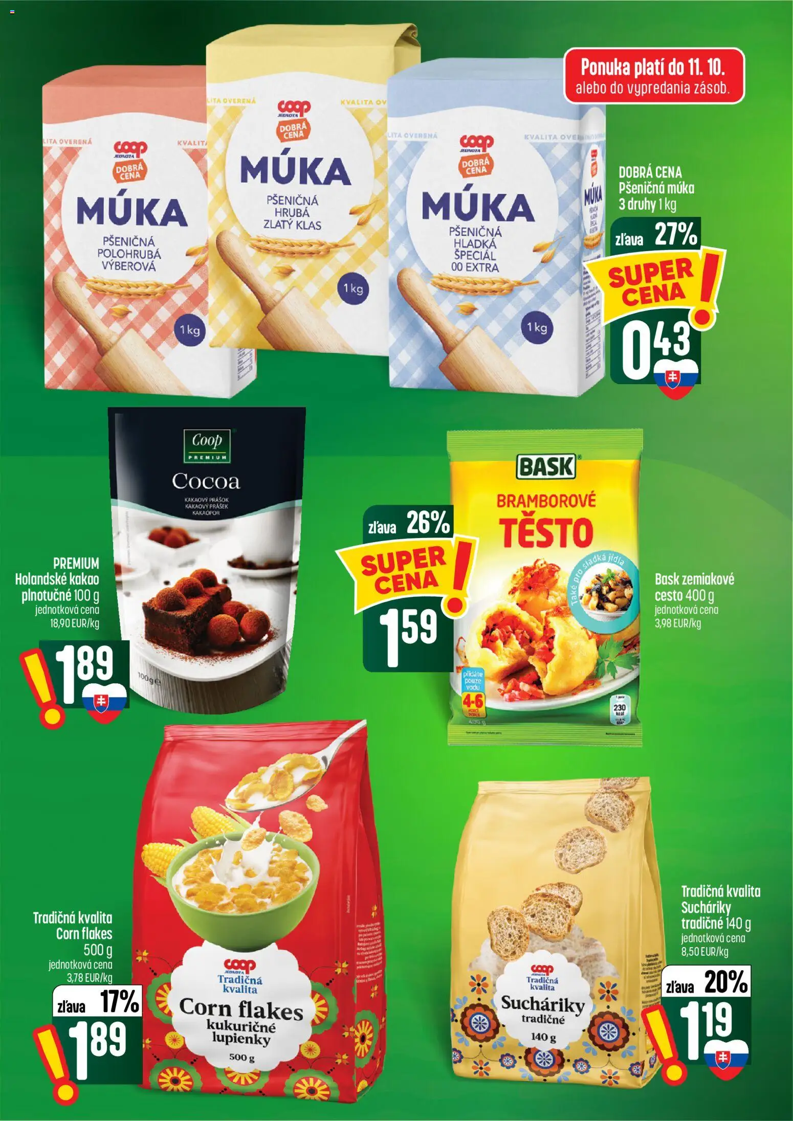 Nové COOP Jednota akcie – leták je platný od 08.10.2026 | Strana: 38